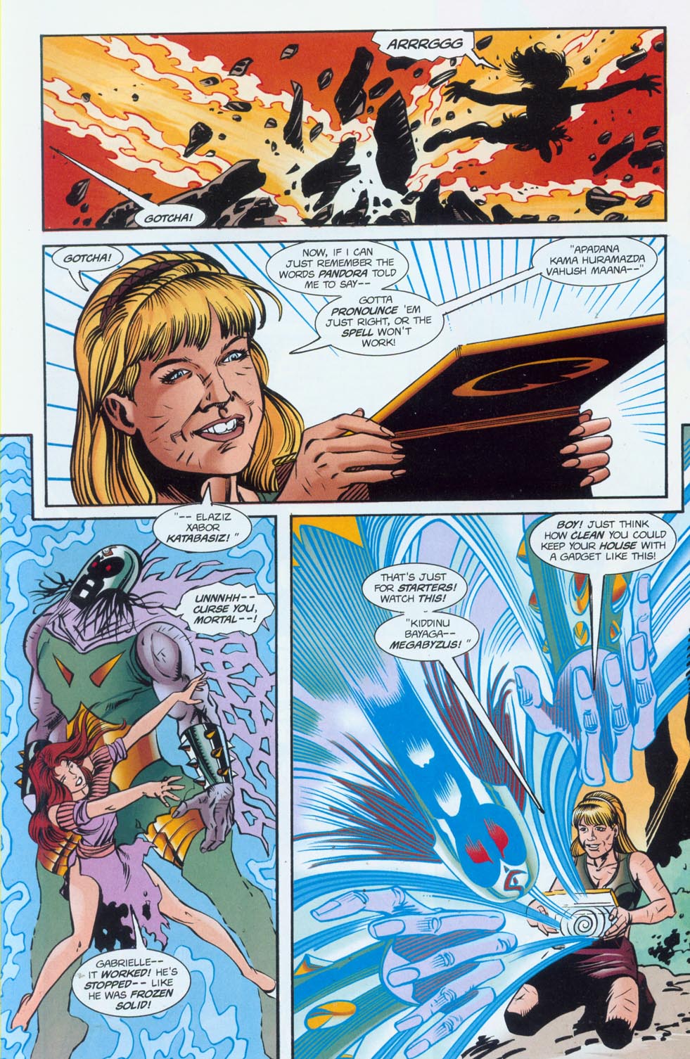 Read online Xena: Warrior Princess vs Callisto comic -  Issue #3 - 12
