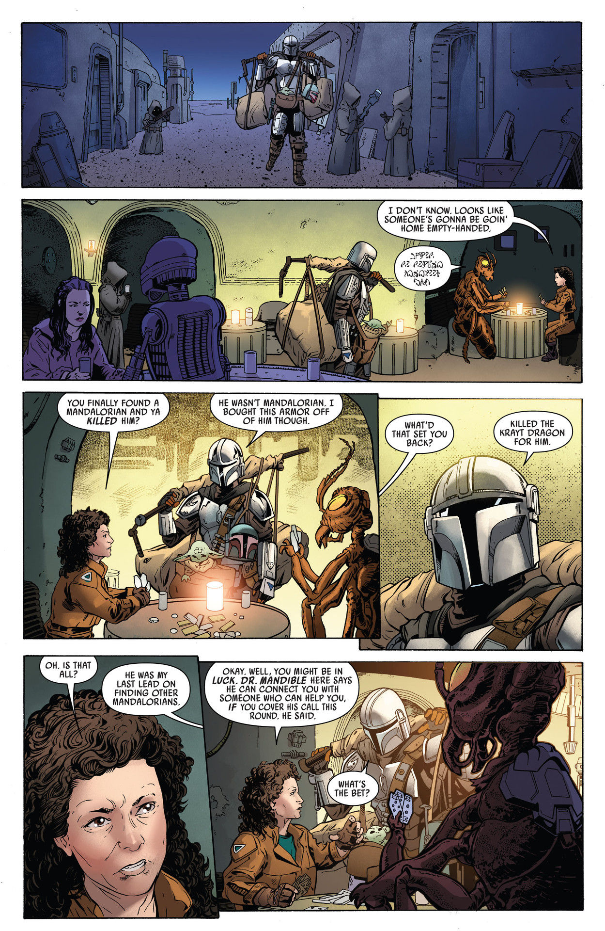 Read online Star Wars: The Mandalorian Season 2 comic -  Issue #2 - 8