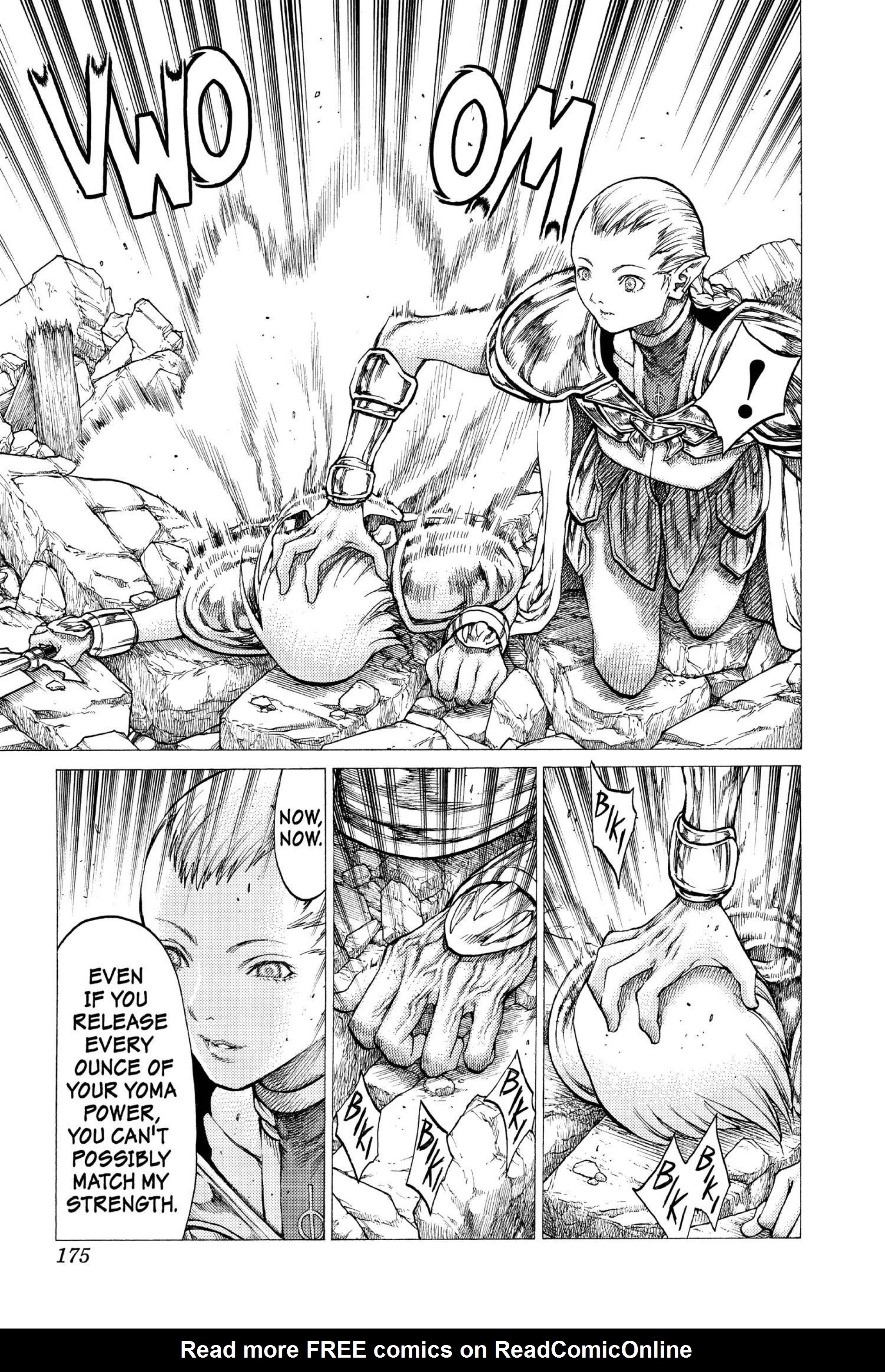 Read online Claymore comic -  Issue #6 - 165