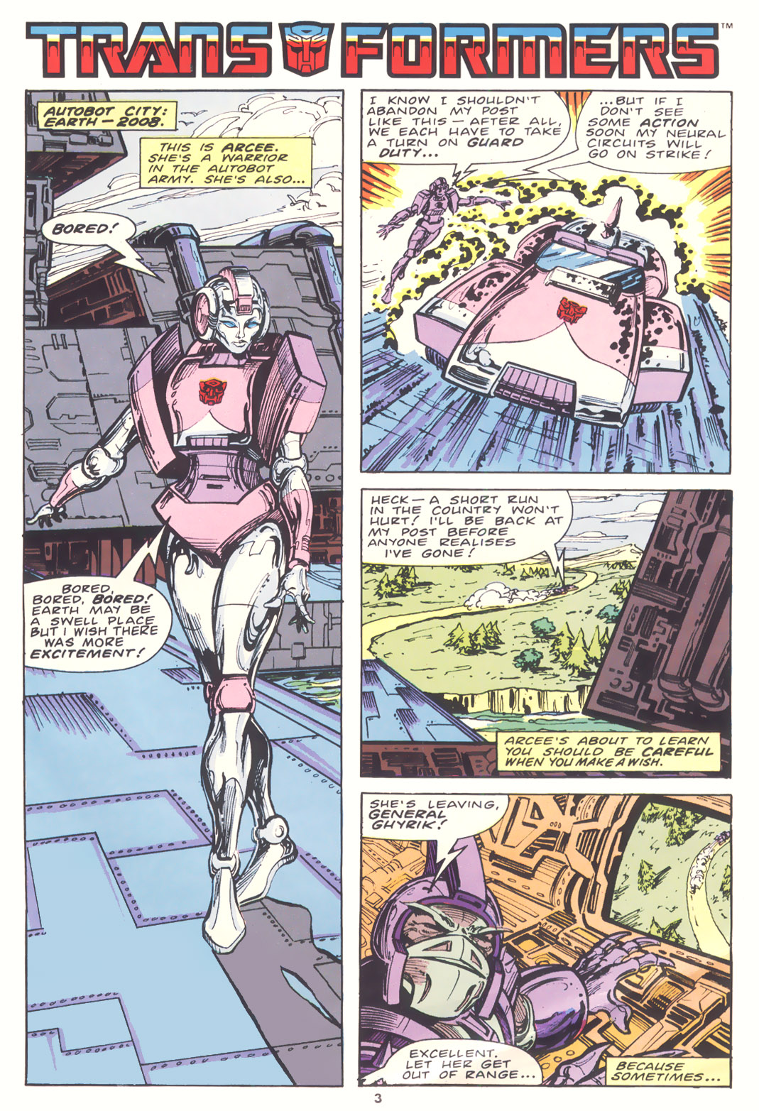 Read online The Transformers (UK) comic -  Issue #183 - 3