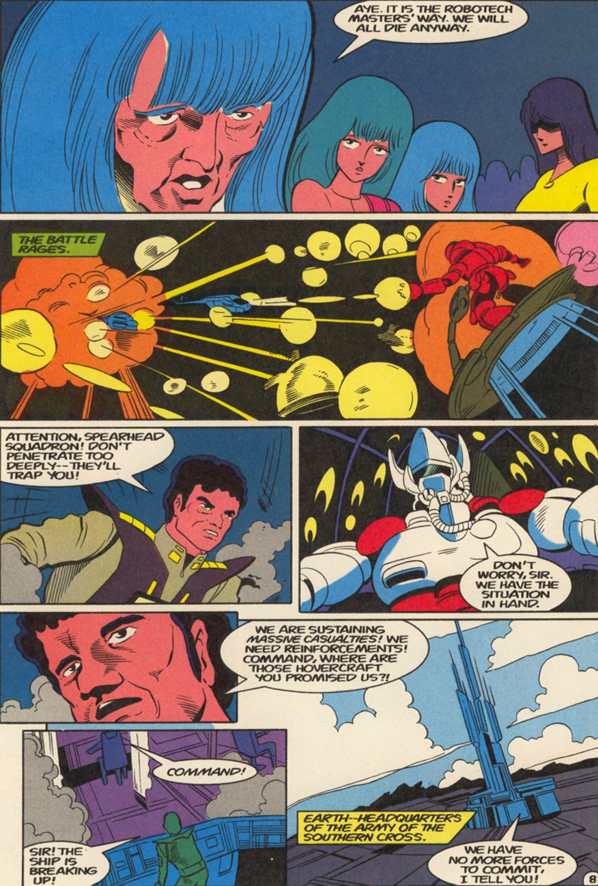 Read online Robotech Masters comic -  Issue #22 - 10