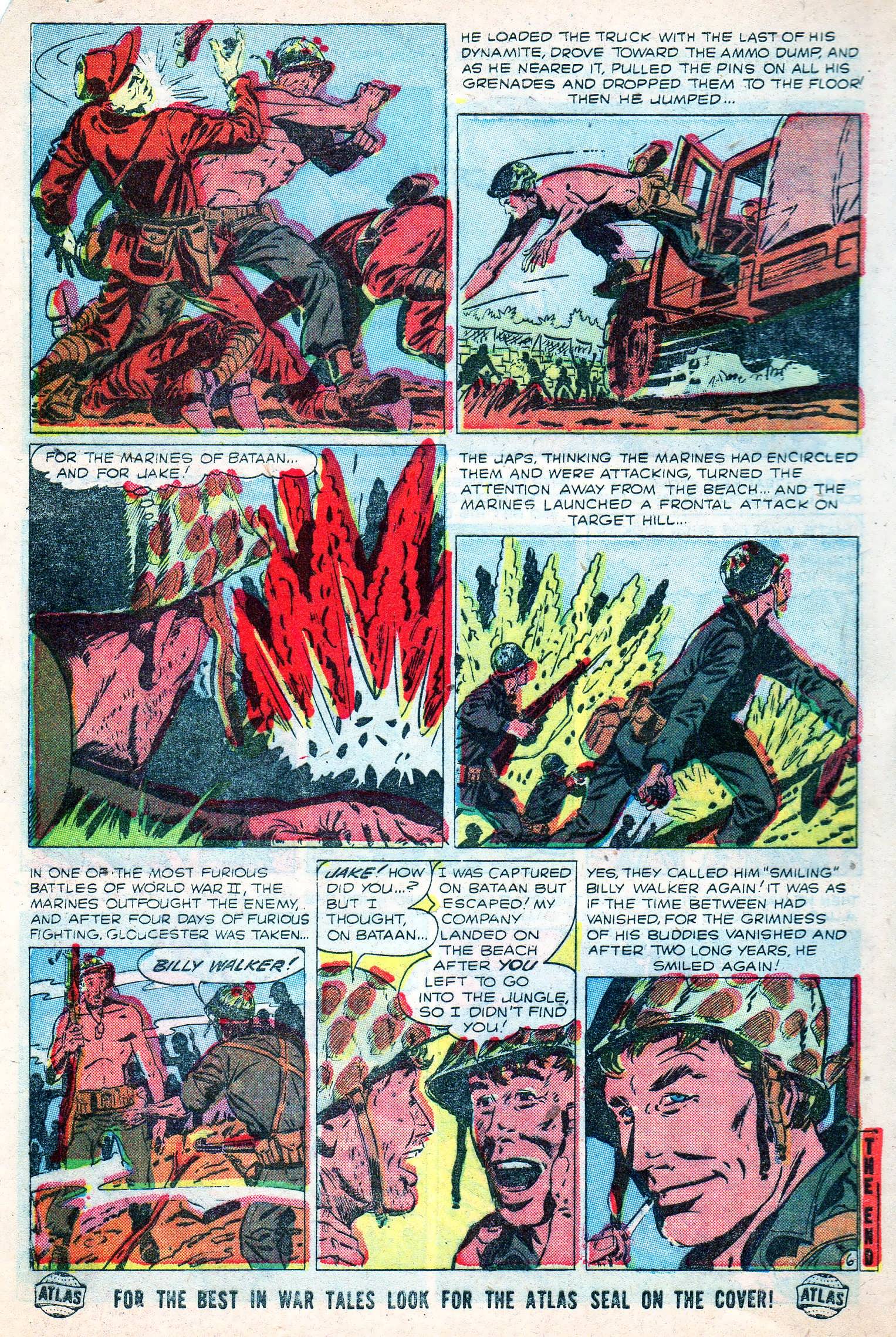 Read online Marines in Action comic -  Issue #4 - 32