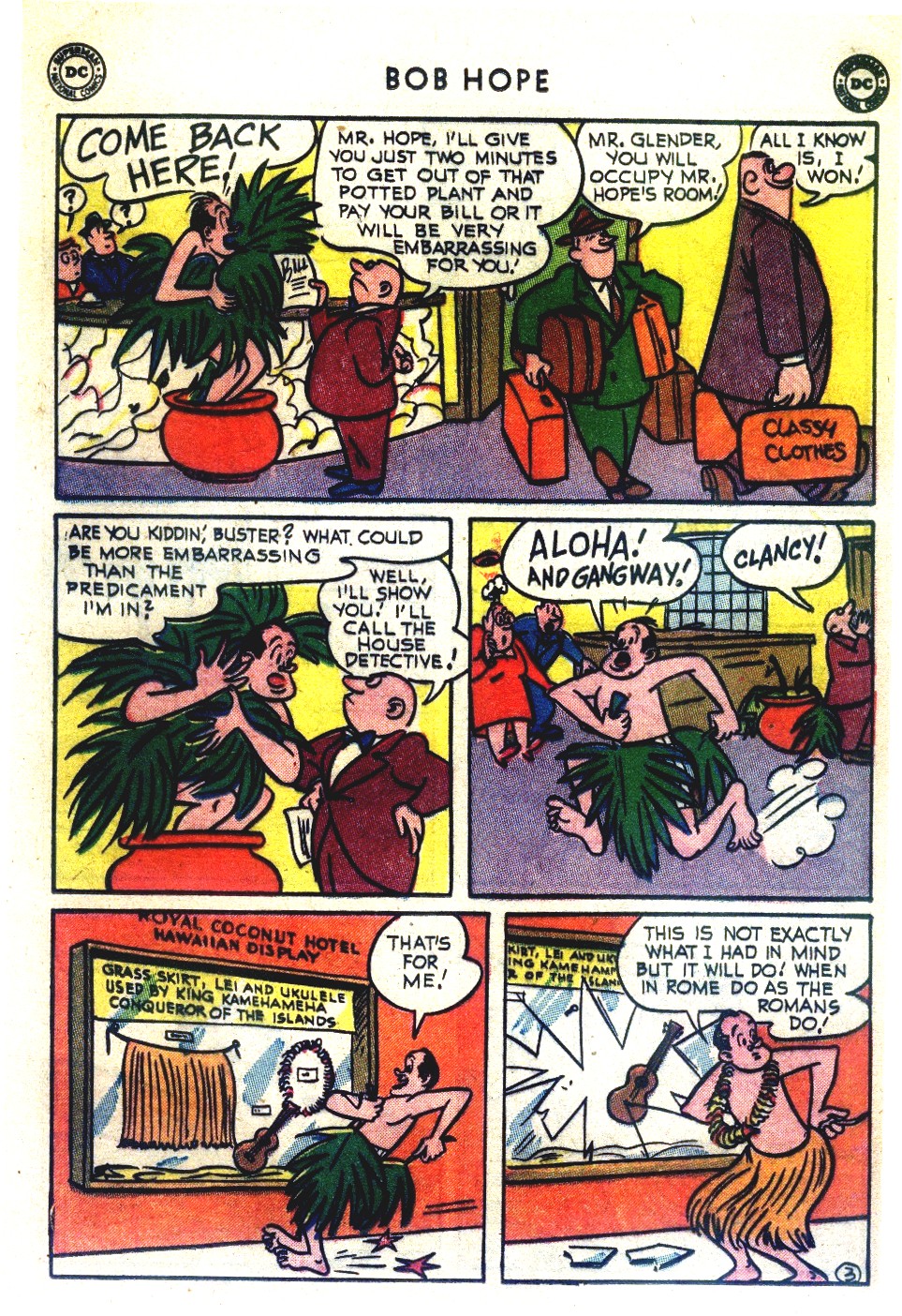 Read online The Adventures of Bob Hope comic -  Issue #27 - 27