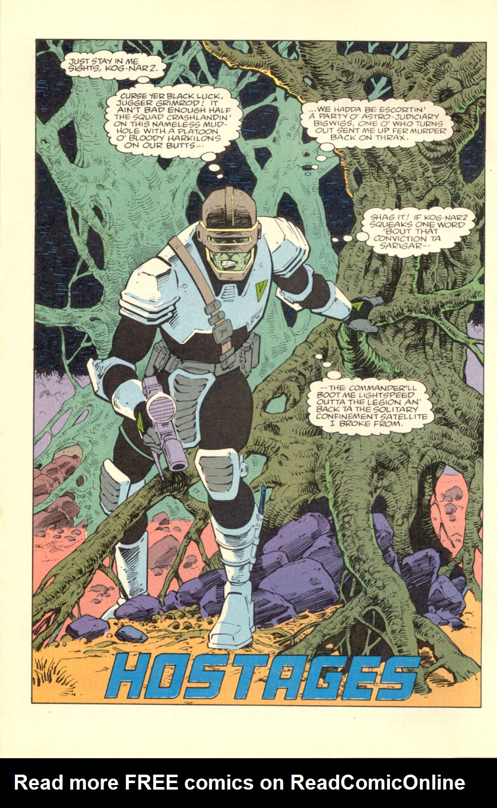 Read online Alien Legion comic -  Issue #8 - 4