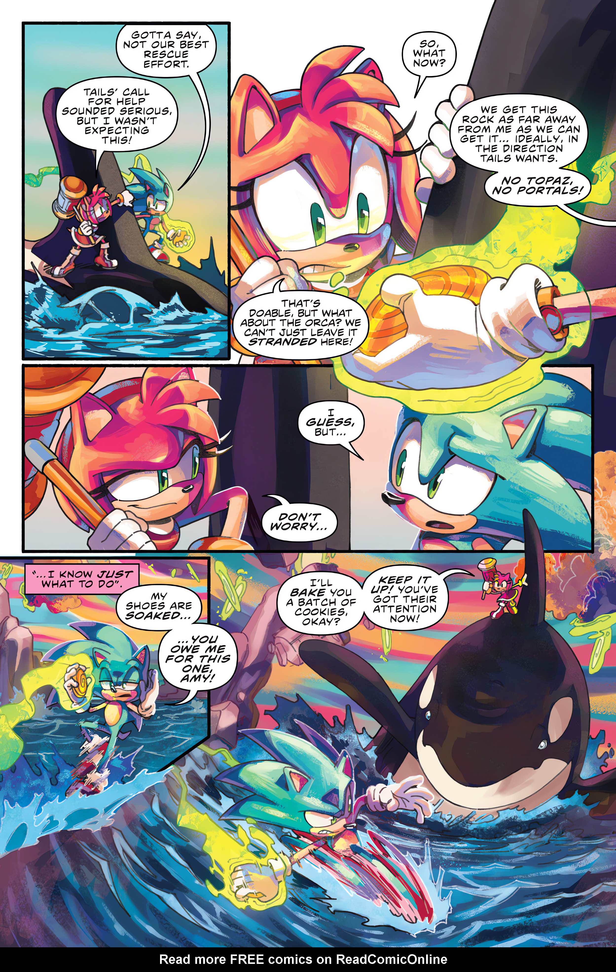 Read online Sonic the Hedgehog’s 900th Adventure comic -  Issue # Full - 14