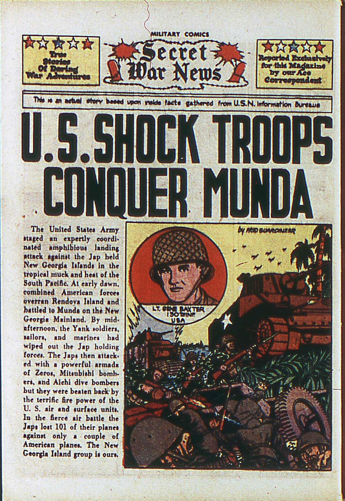 Read online Military Comics comic -  Issue #27 - 49