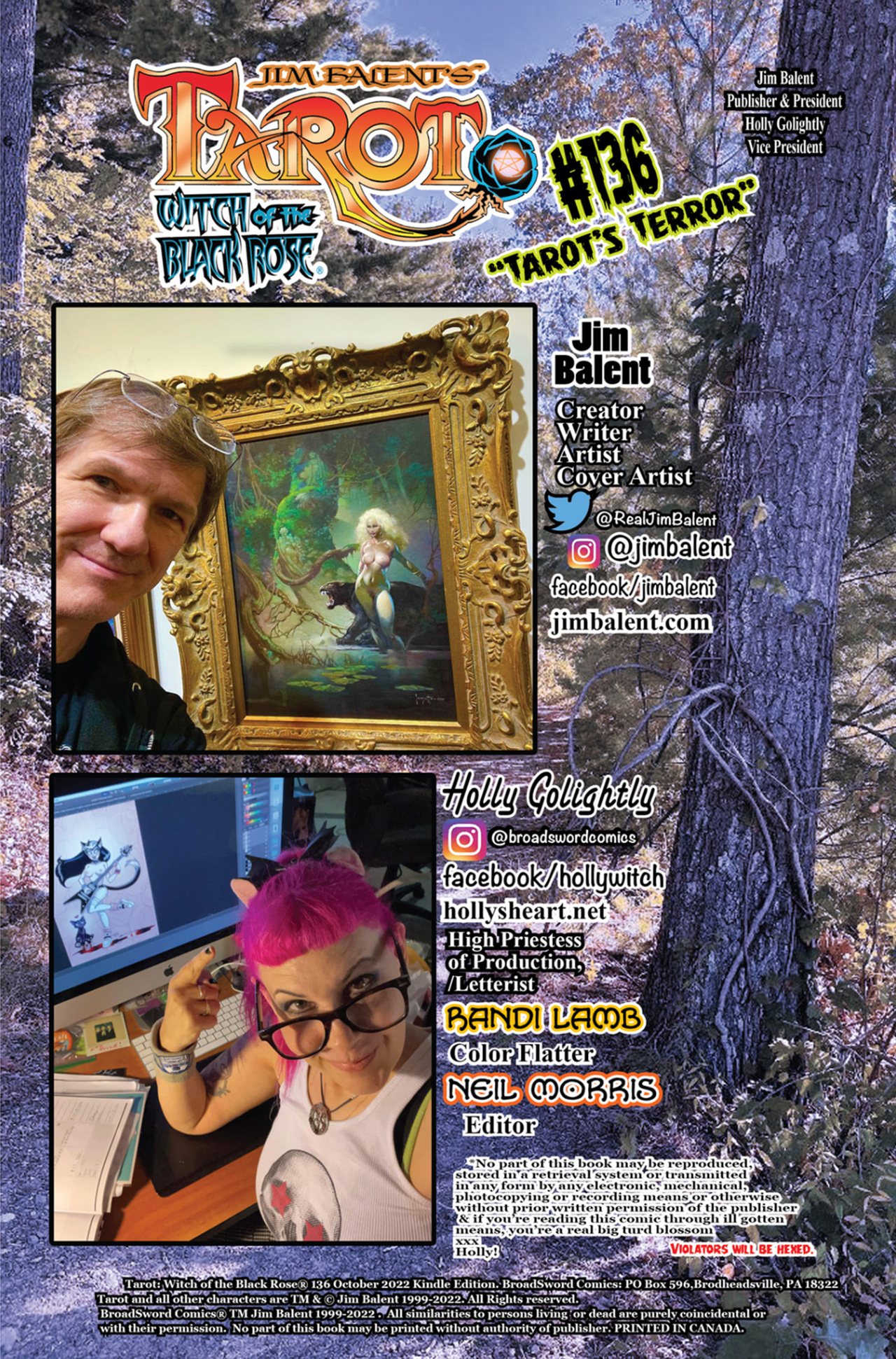 Read online Tarot: Witch of the Black Rose comic -  Issue #136 - 2