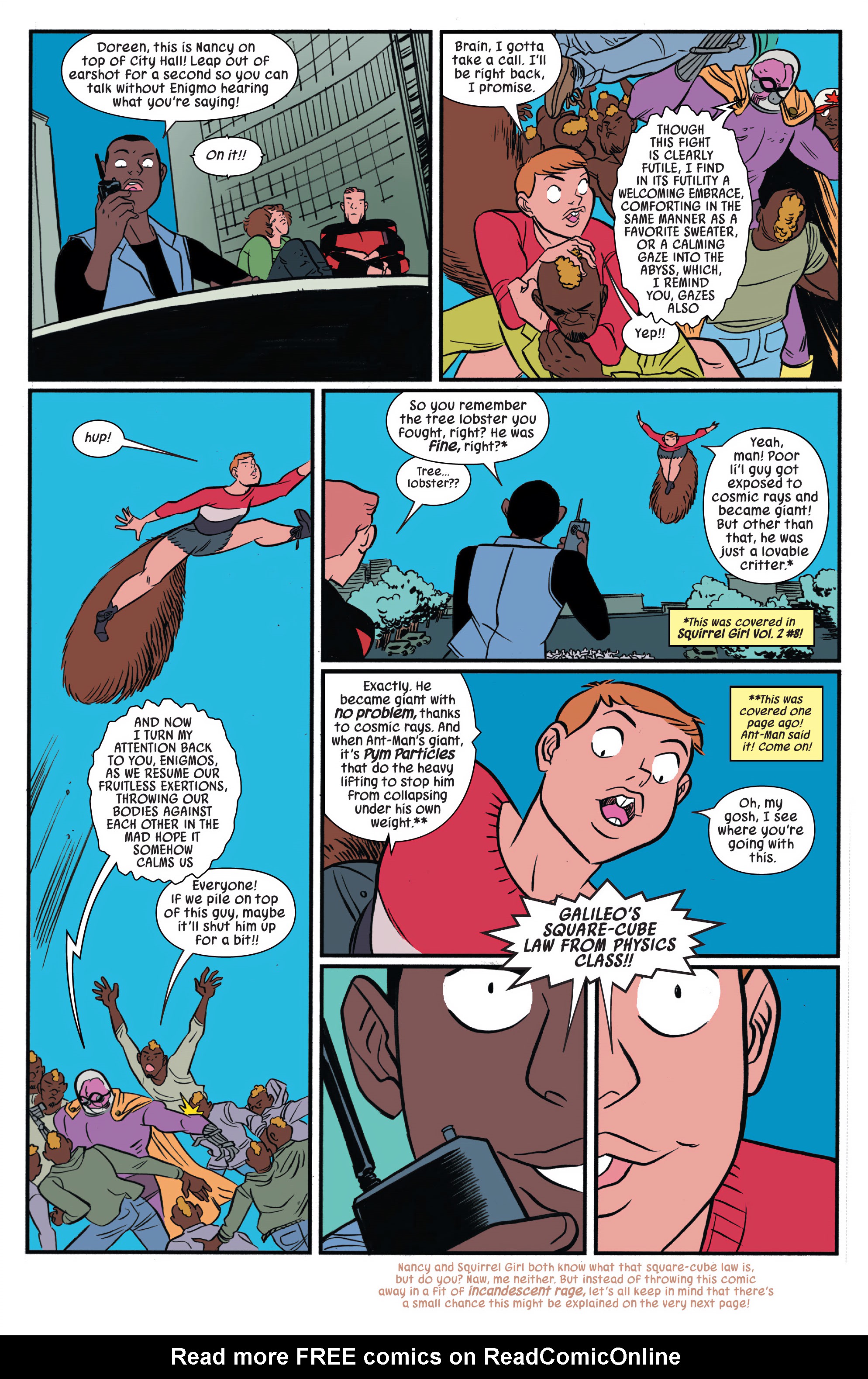 Read online The Unbeatable Squirrel Girl Omnibus comic -  Issue # TPB (Part 7) - 74
