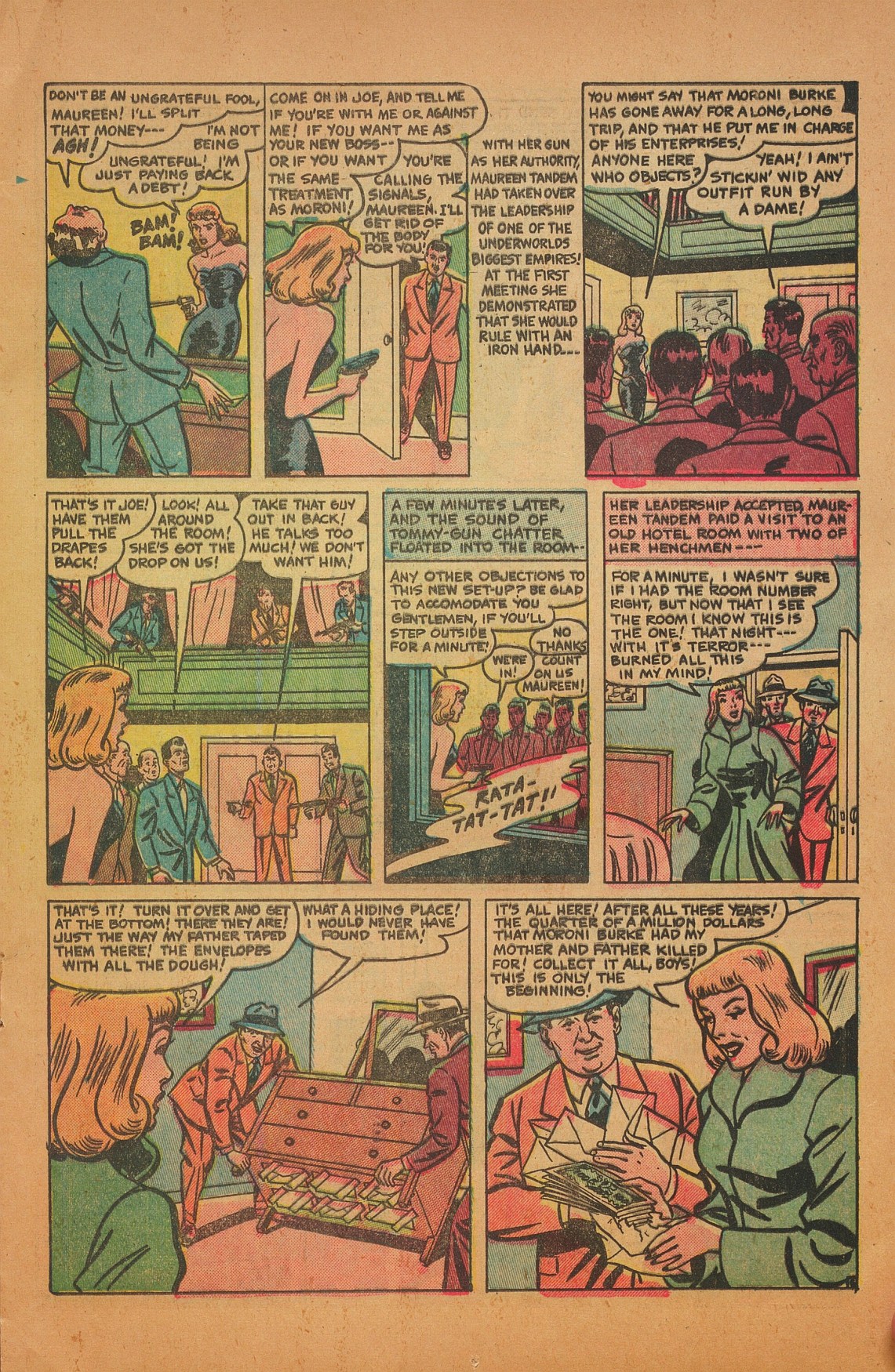 Read online Murder Incorporated (1950) comic -  Issue #1 - 17