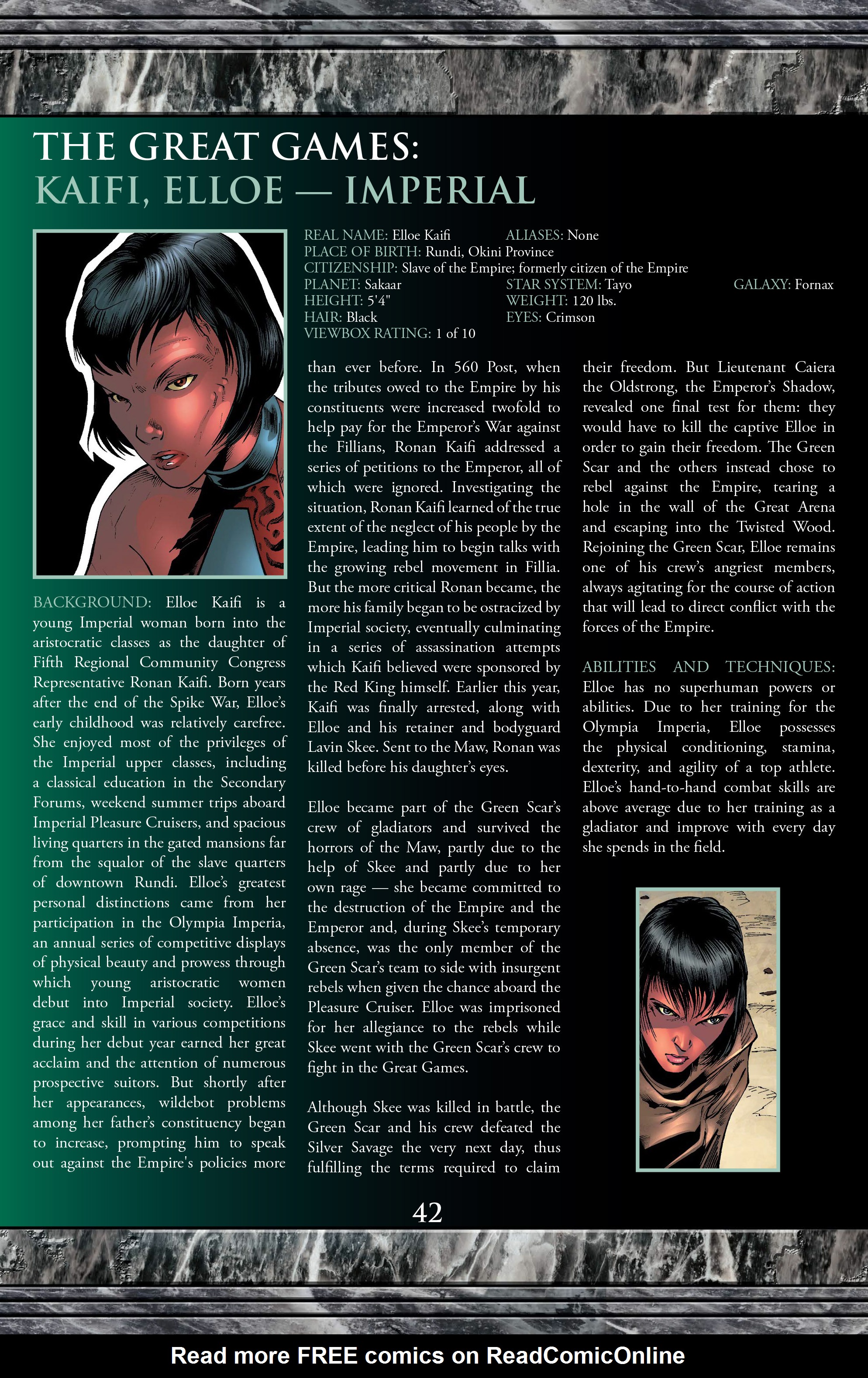 Read online Planet Hulk: Gladiator Guidebook comic -  Issue # Full - 41