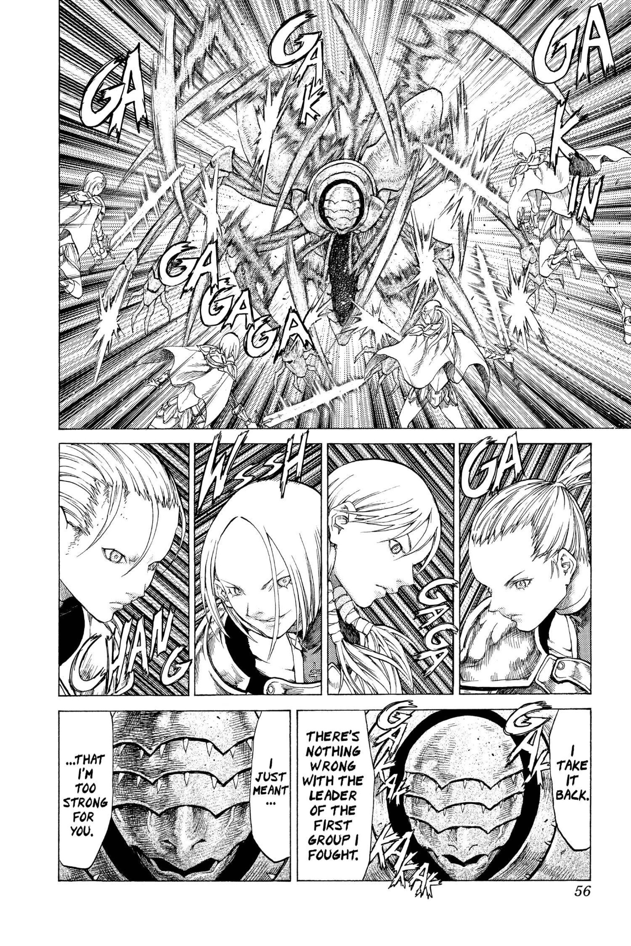 Read online Claymore comic -  Issue #10 - 52