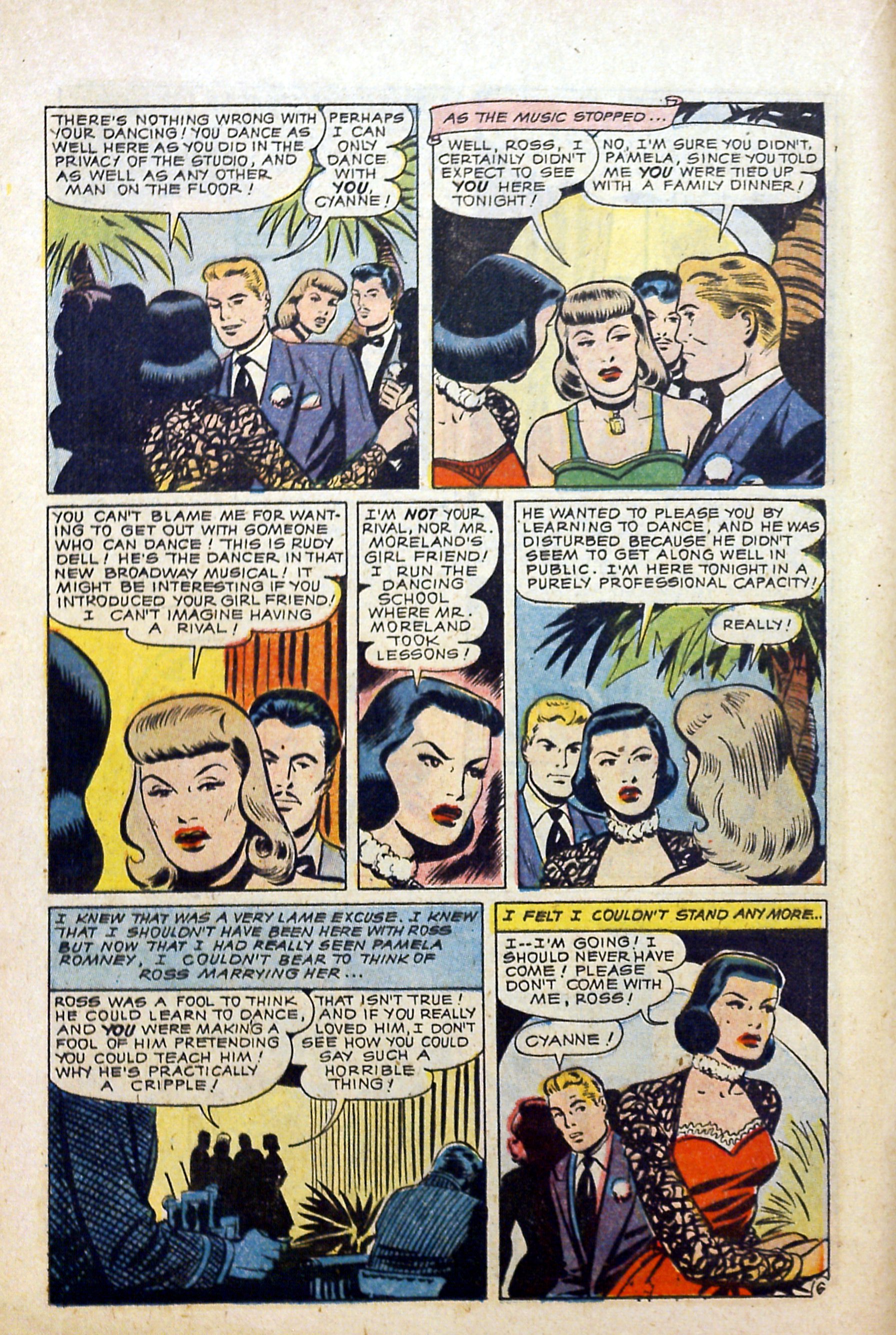 Read online Glamorous Romances comic -  Issue #83 - 16