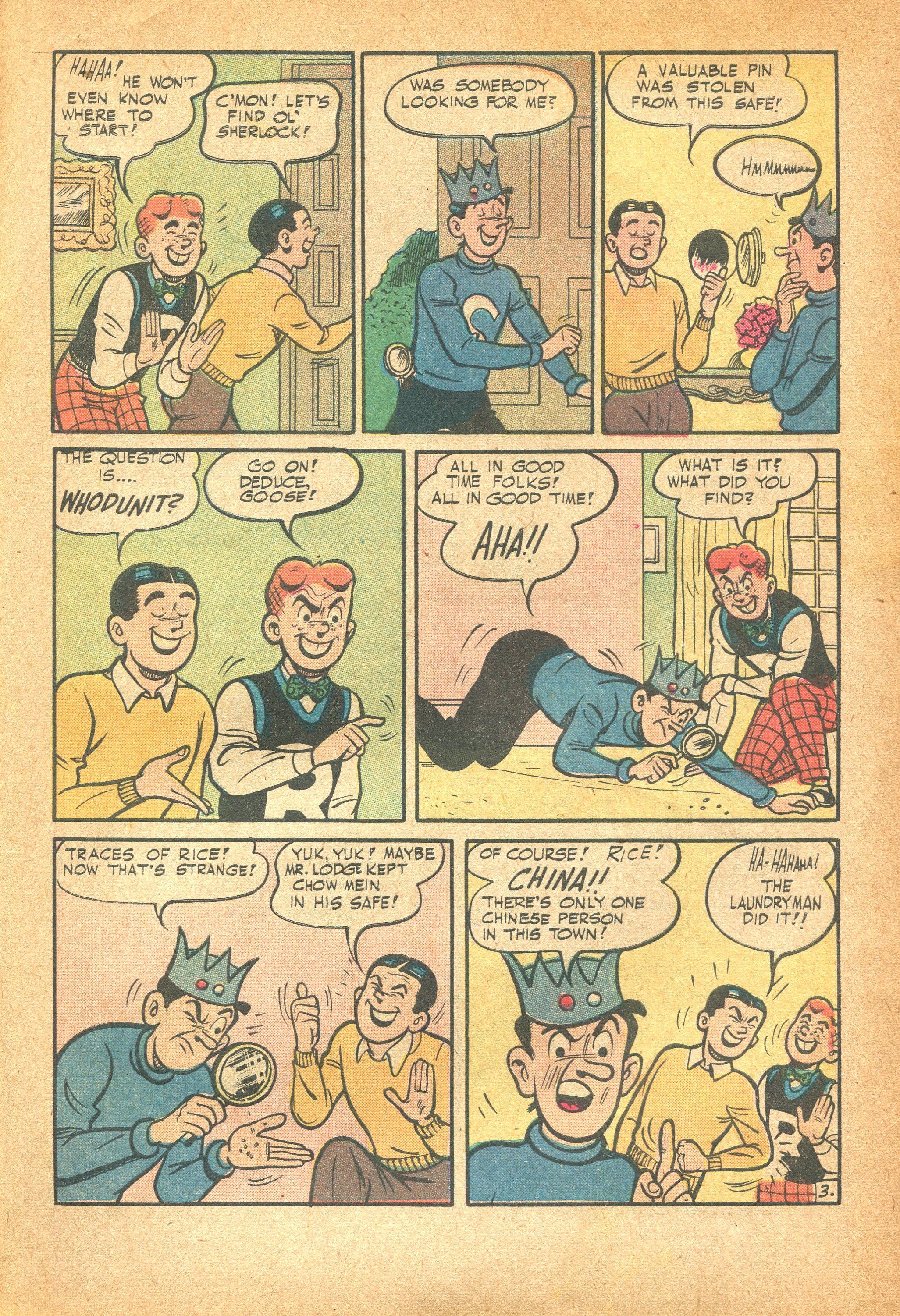 Read online Archie's Pal Jughead Comics comic -  Issue #46 - 31