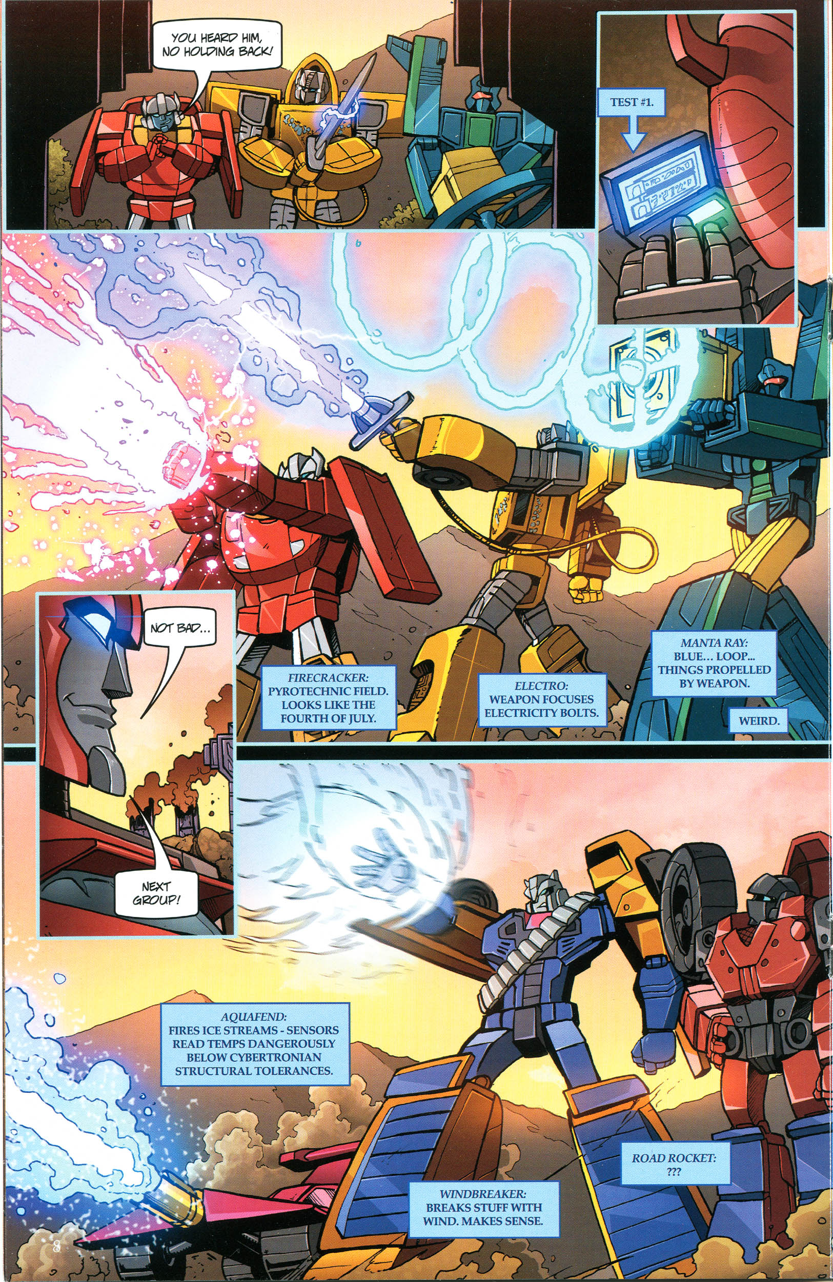 Read online Transformers: Collectors' Club comic -  Issue #44 - 8