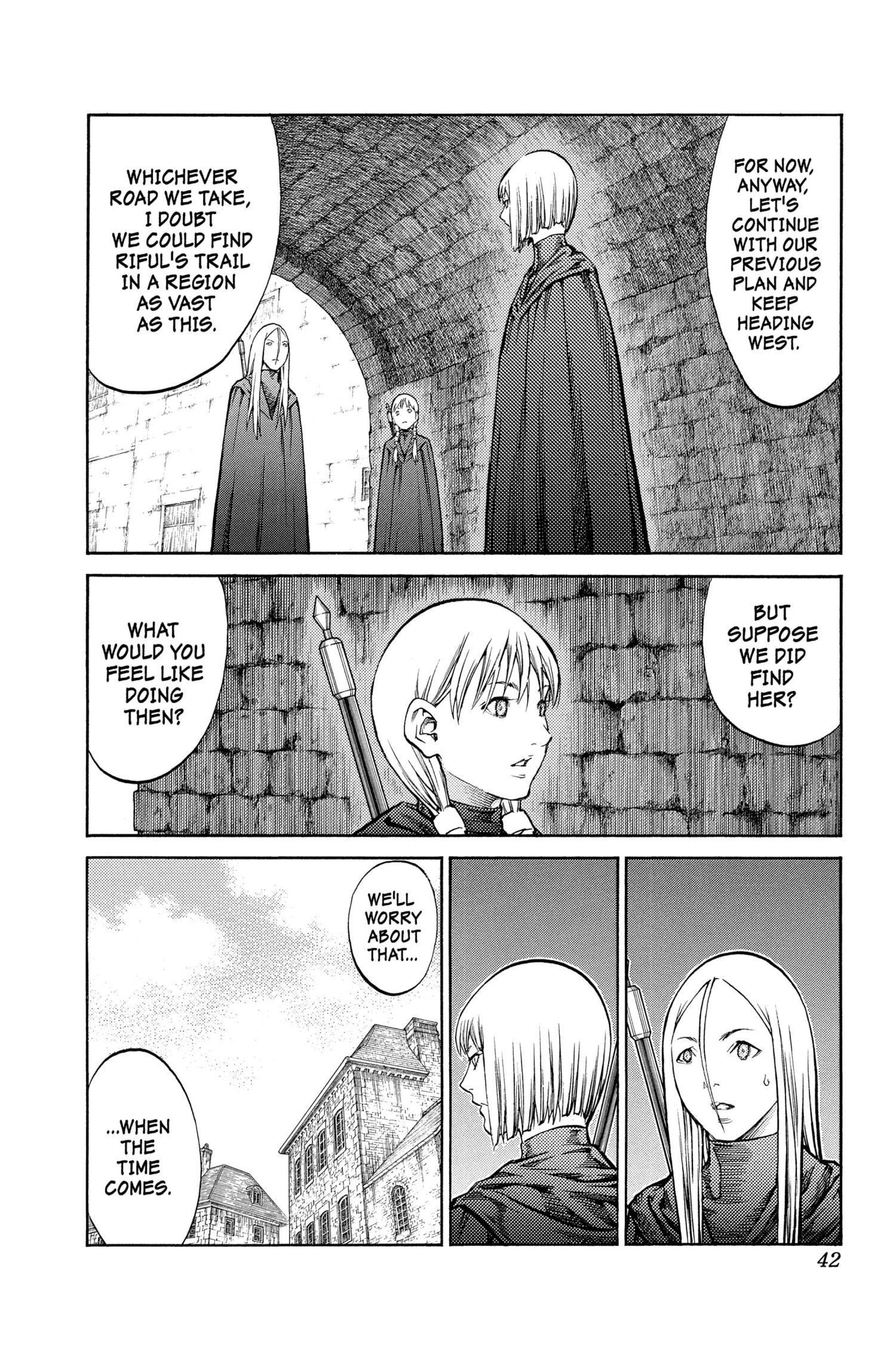 Read online Claymore comic -  Issue #16 - 40