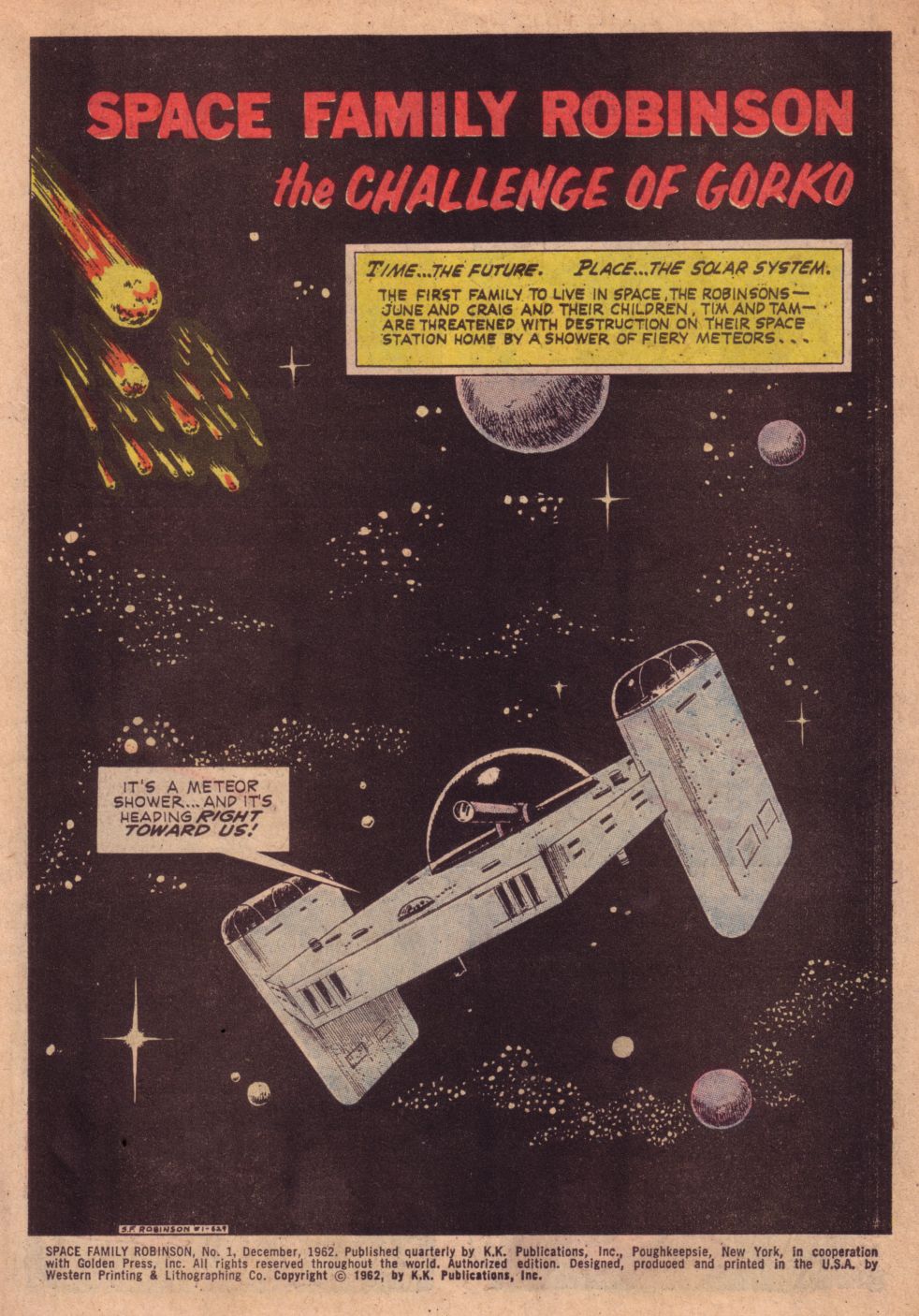 Read online Space Family Robinson comic -  Issue #1 - 3