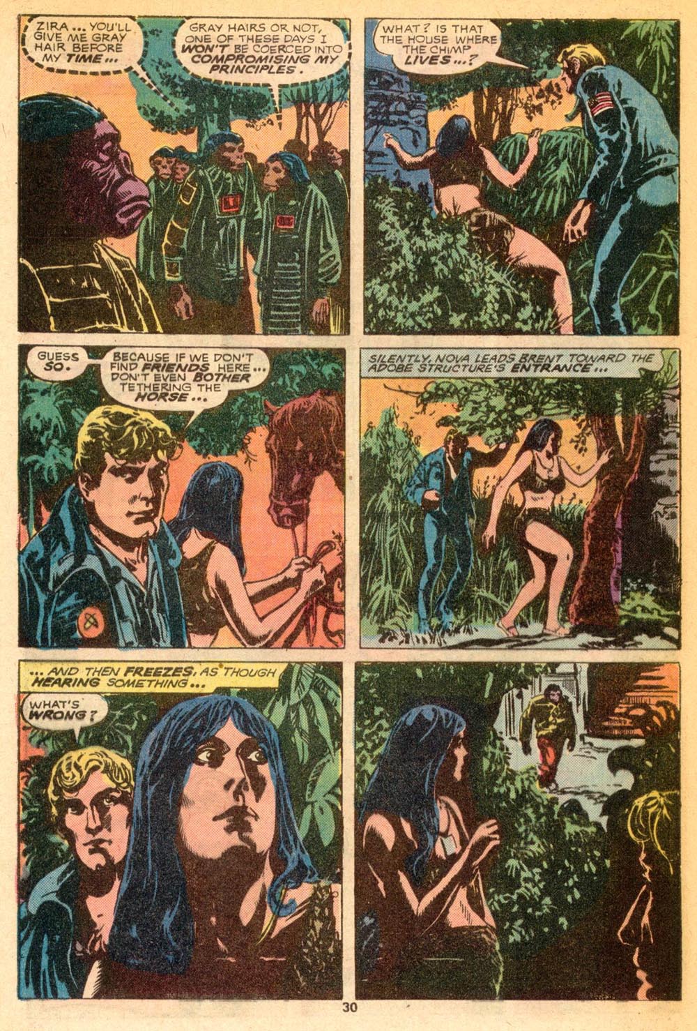 Read online Adventures on the Planet of the Apes comic -  Issue #7 - 19