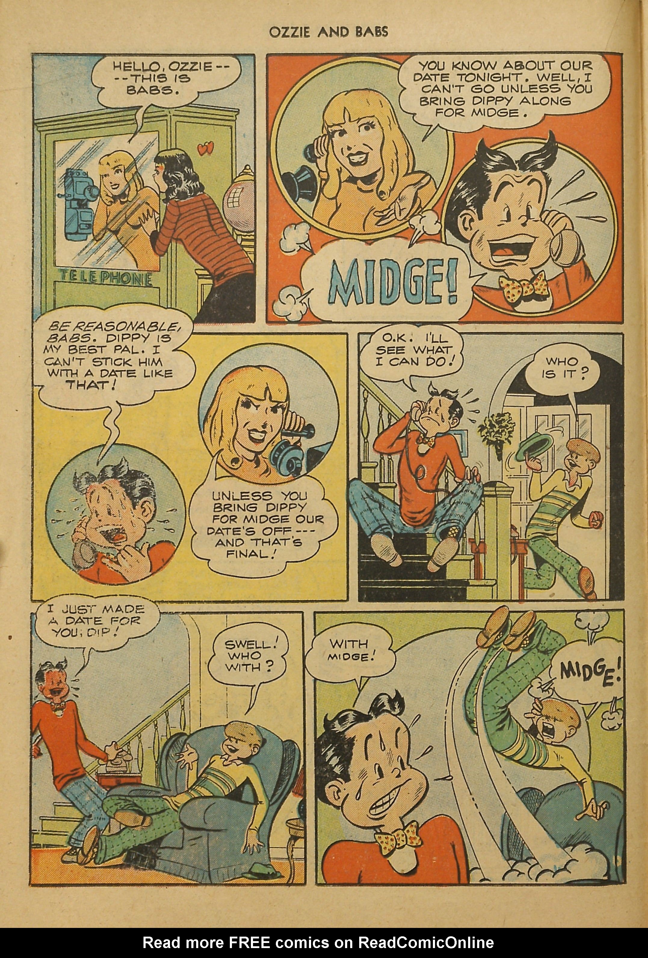 Read online Ozzie And Babs comic -  Issue #2 - 14