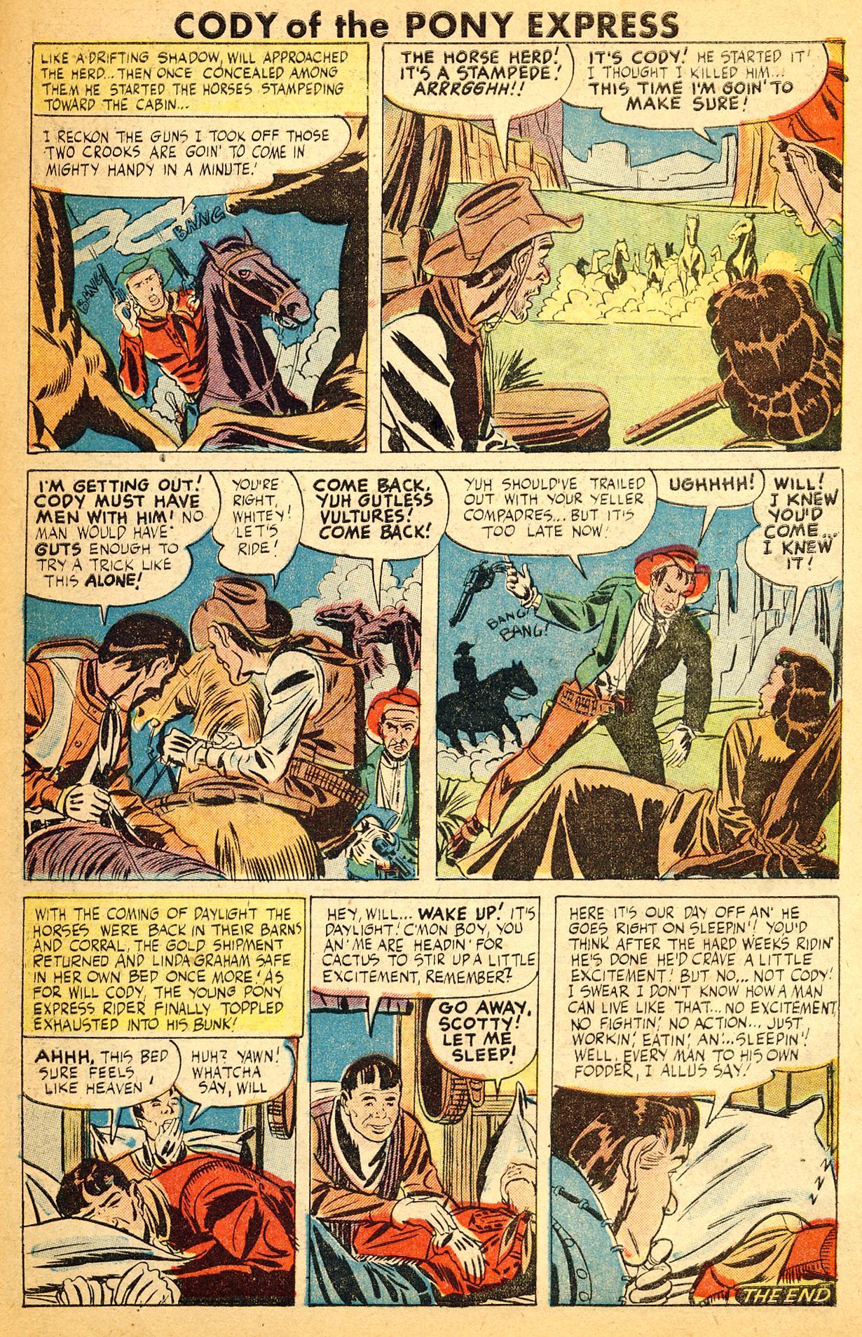Read online Cody of the Pony Express comic -  Issue # Full - 27