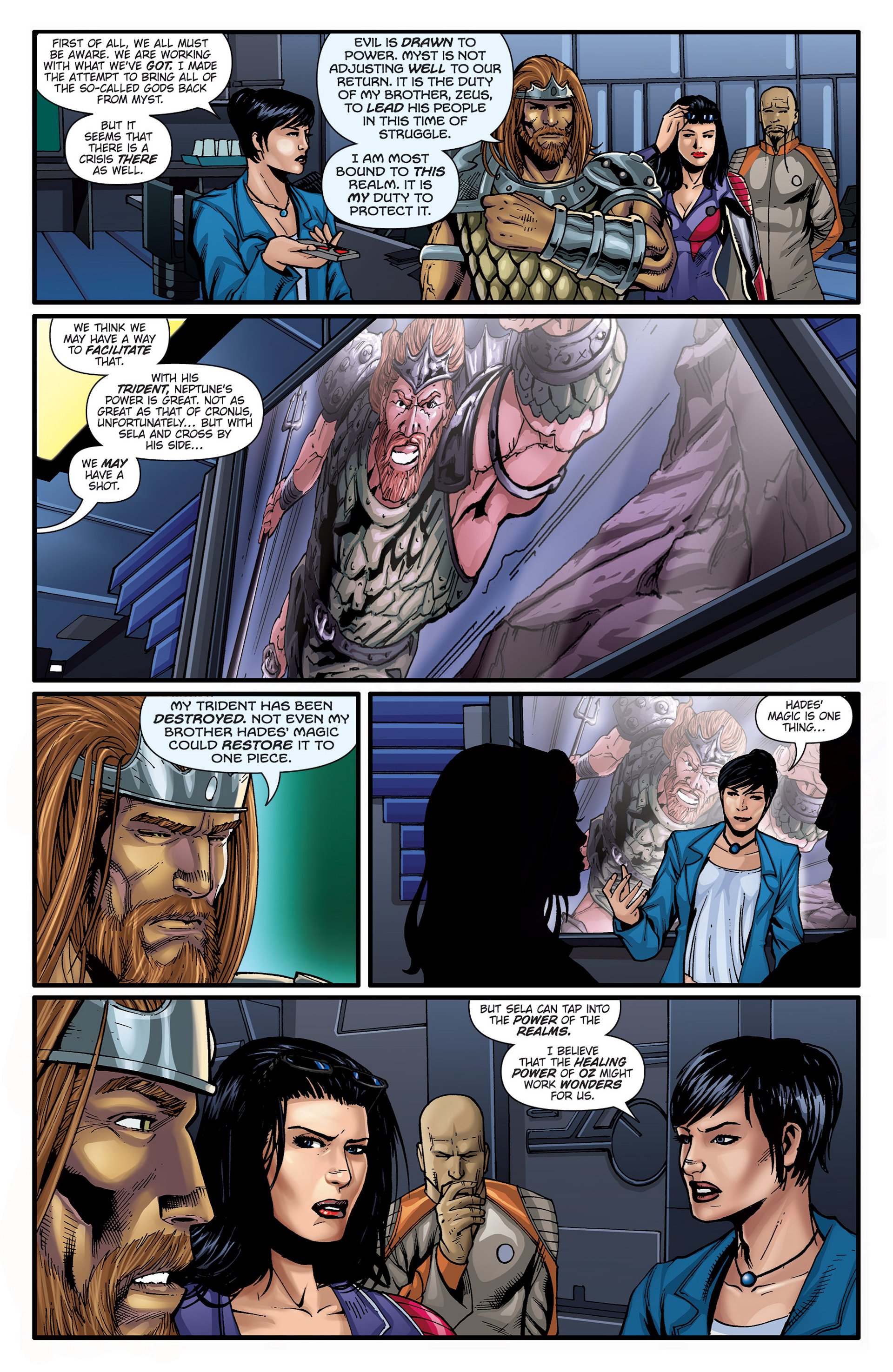 Read online Grimm Fairy Tales presents Realm Knights comic -  Issue #3 - 14