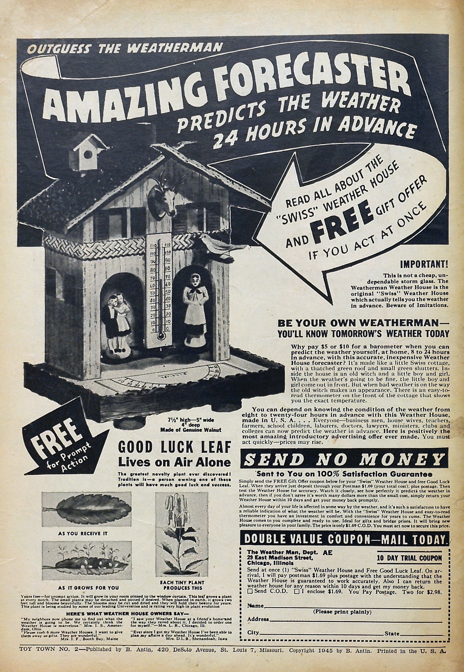 Read online Toytown Comics comic -  Issue #2 - 2