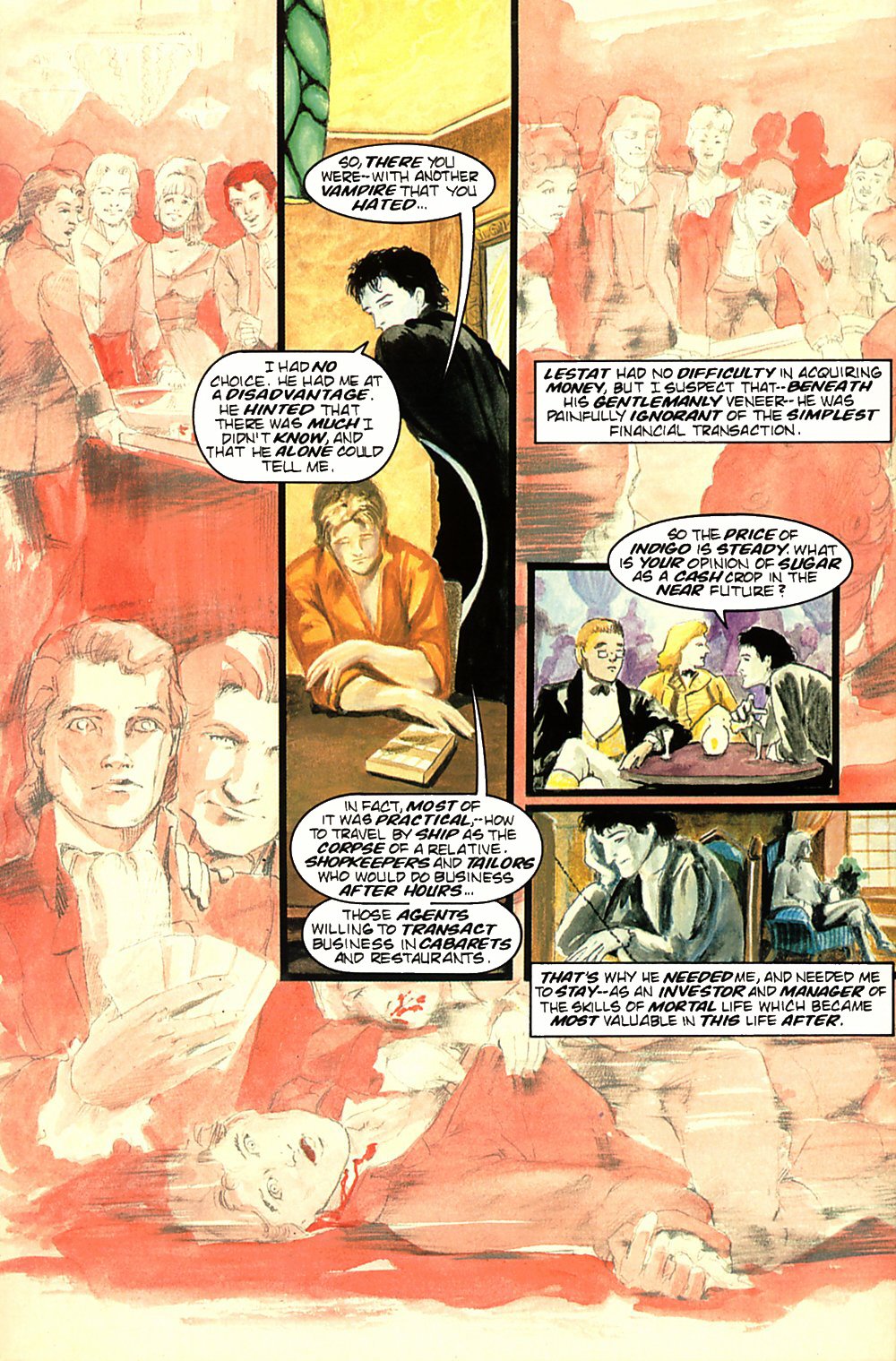 Read online Anne Rice's Interview with the Vampire comic -  Issue #2 - 4