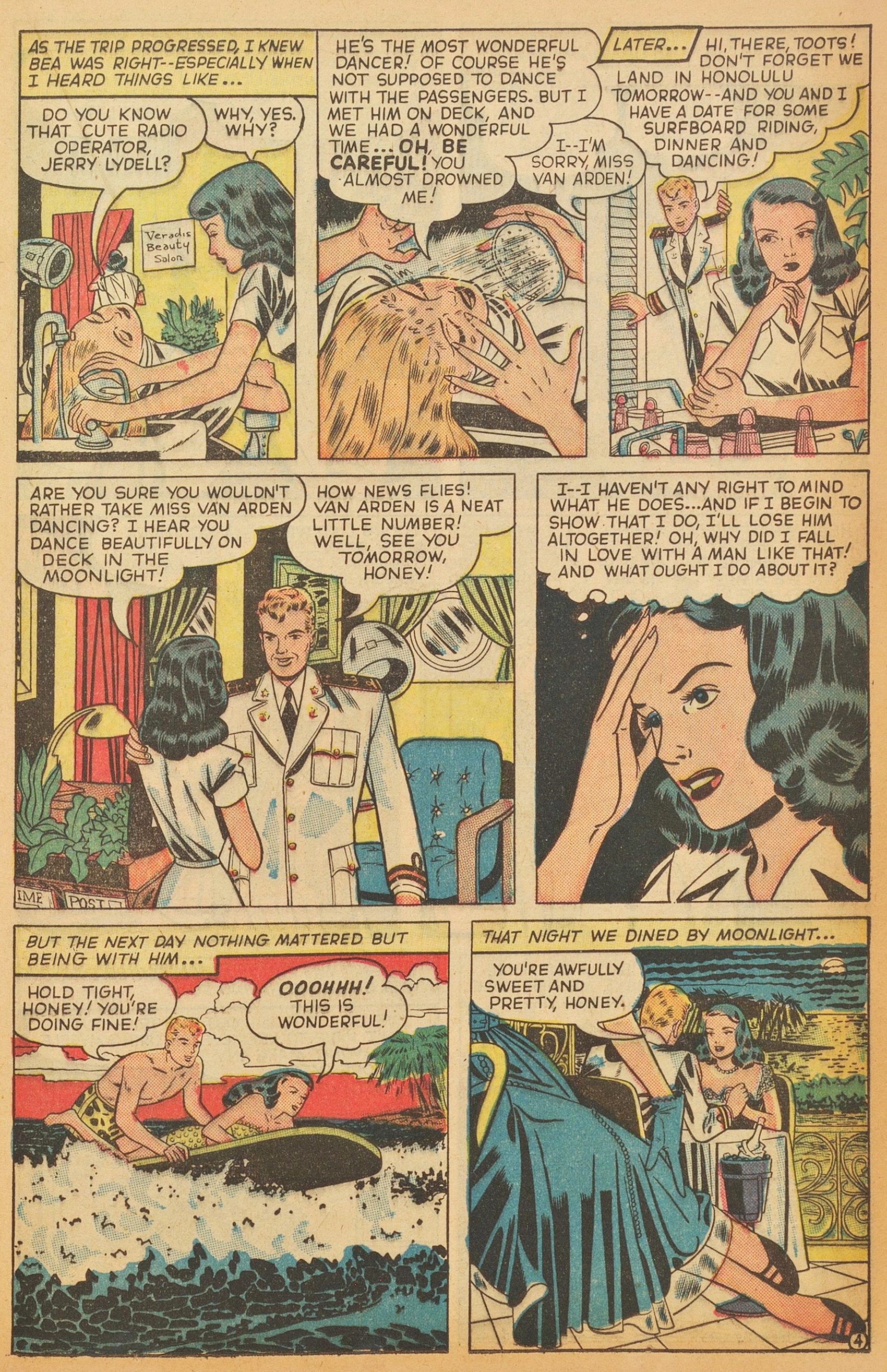 Read online Glamorous Romances comic -  Issue #45 - 21