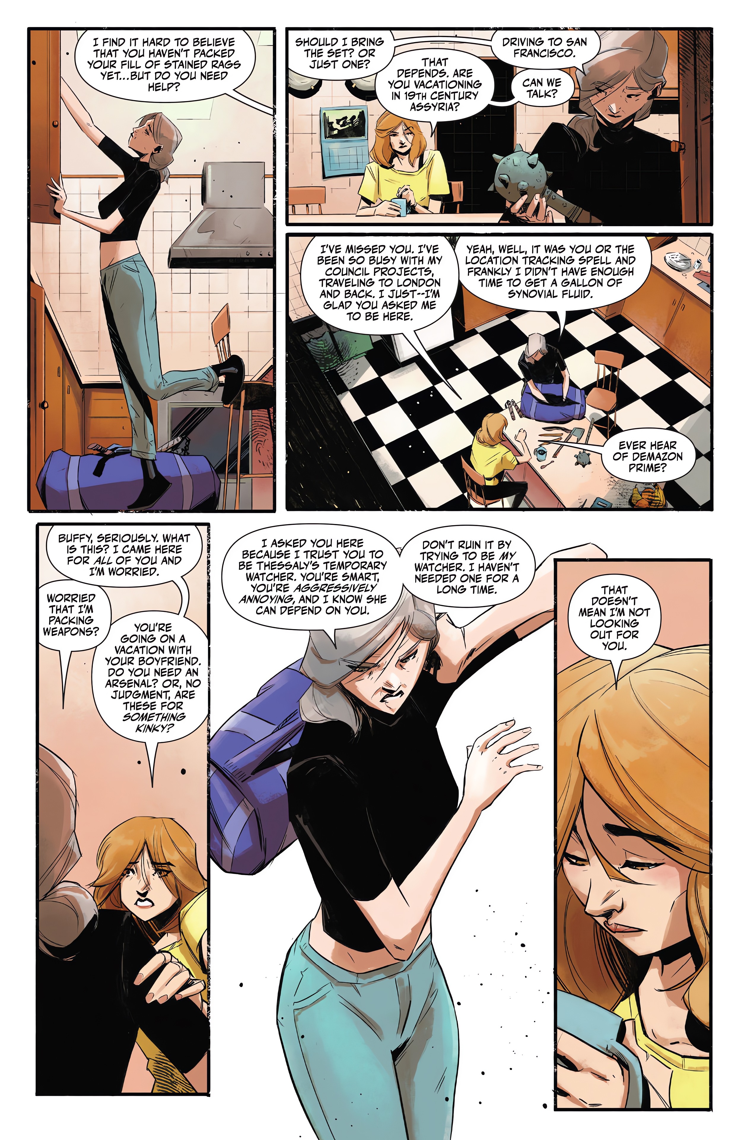 Read online Buffy the Last Vampire Slayer (2023) comic -  Issue #1 - 10