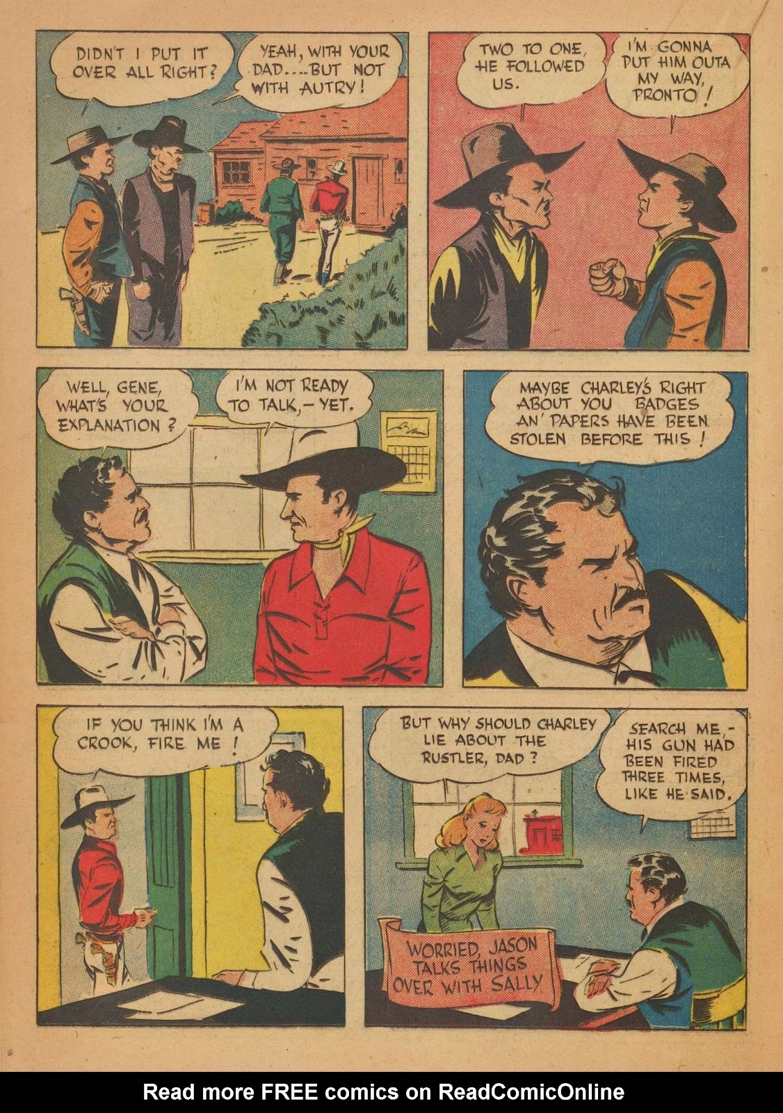 Gene Autry Comics issue 7 - Page 38