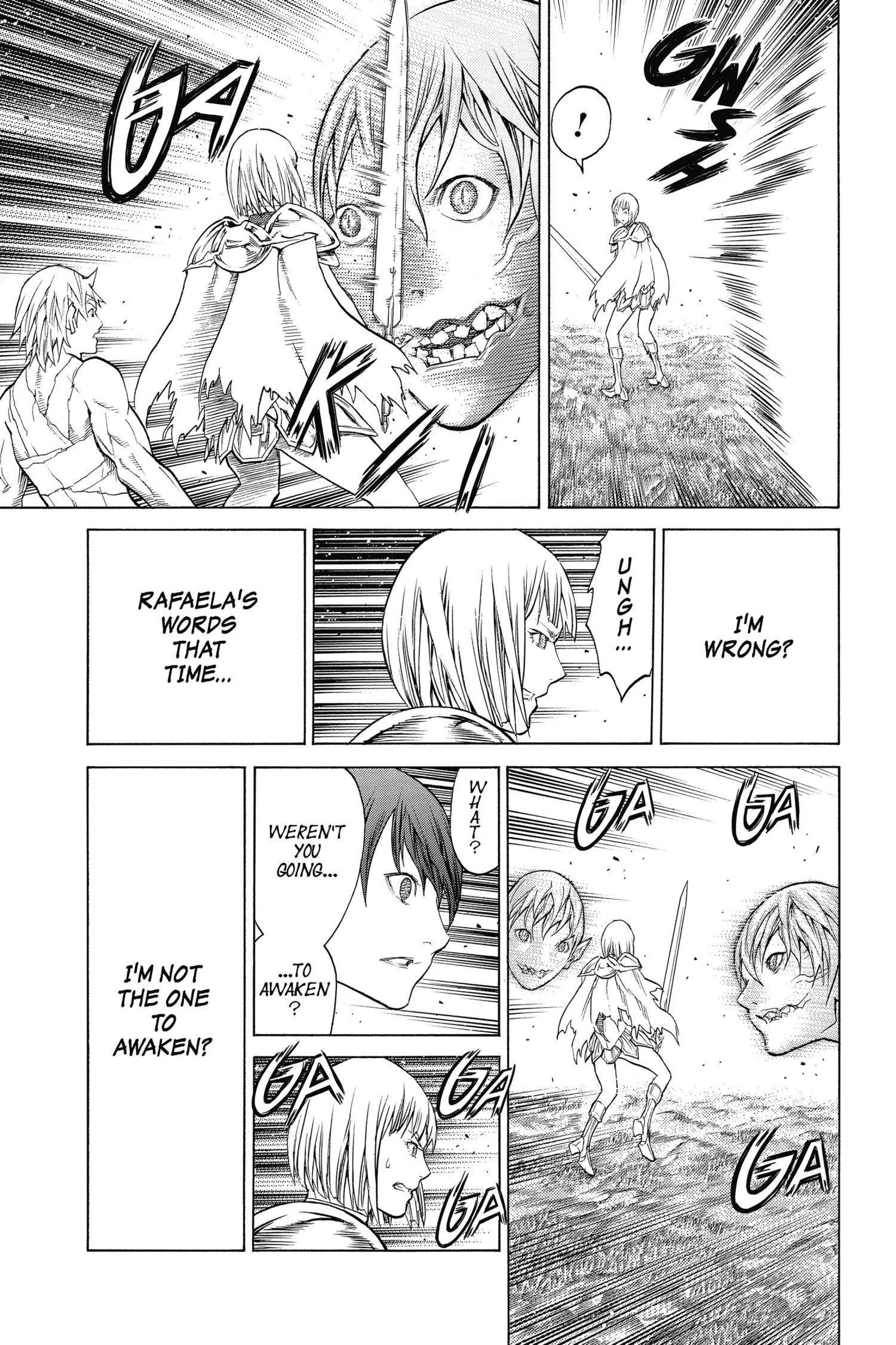 Read online Claymore comic -  Issue #26 - 163