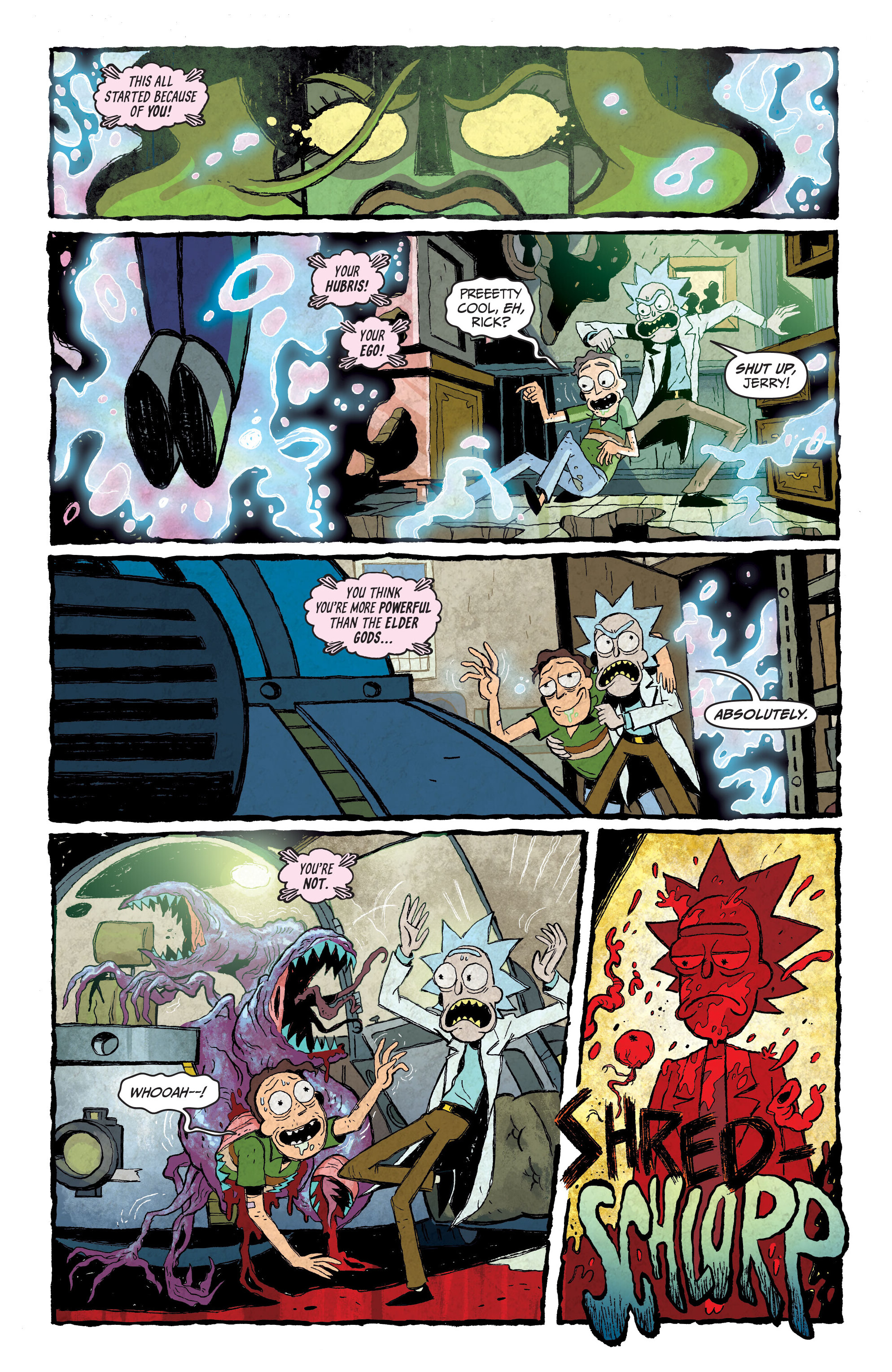 Read online Rick and Morty: vs. Cthulhu comic -  Issue # TPB - 84