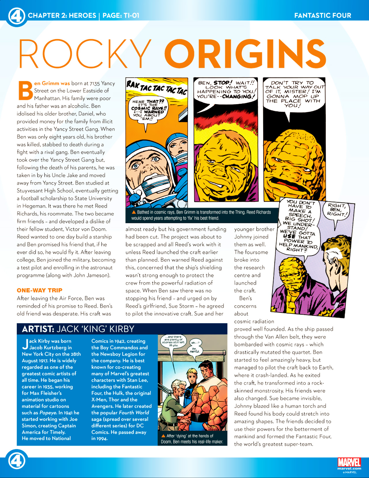 Read online Marvel Fact Files comic -  Issue #4 - 6