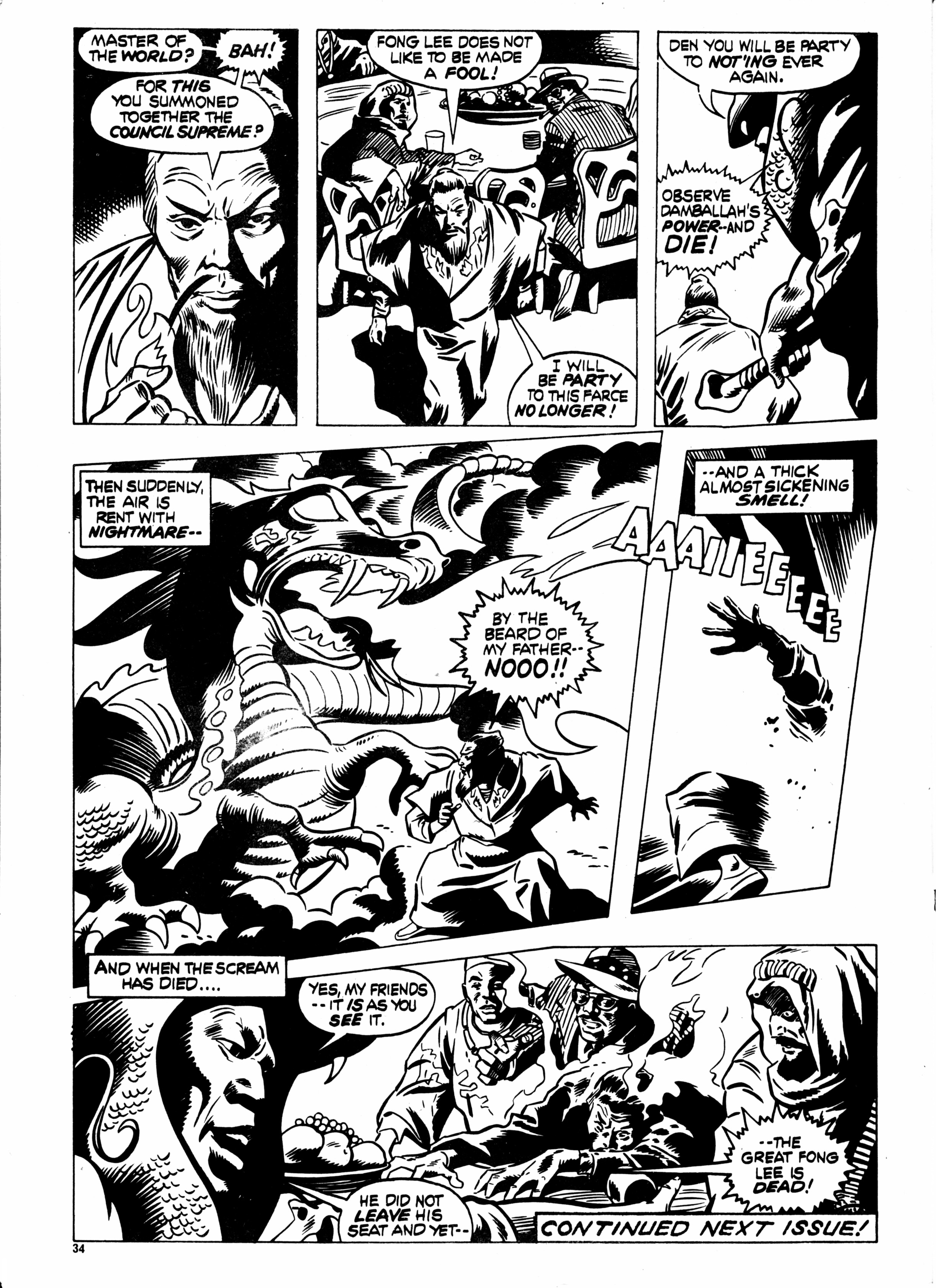 Read online Dracula Lives (1974) comic -  Issue #30 - 34