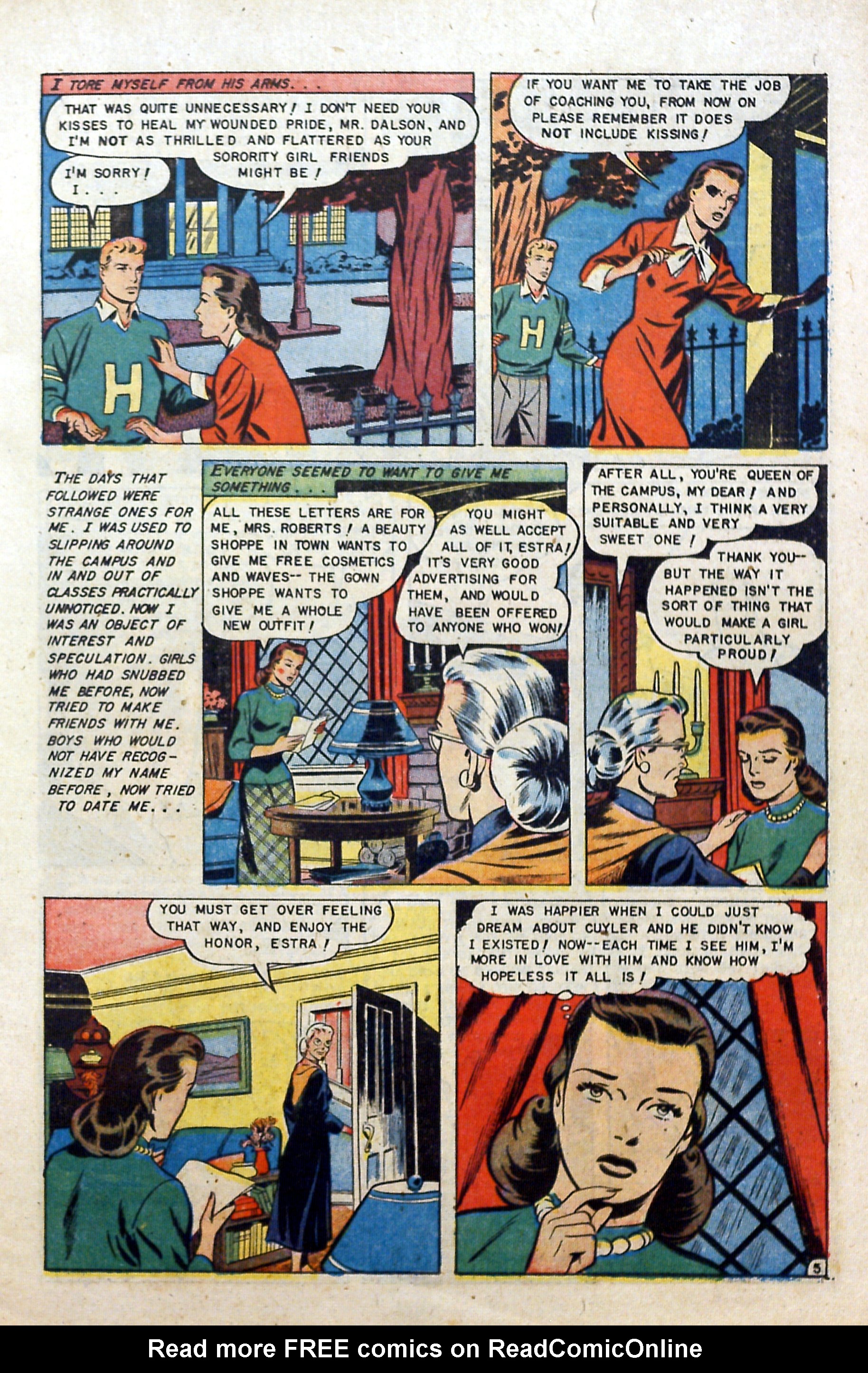 Read online Glamorous Romances comic -  Issue #61 - 15
