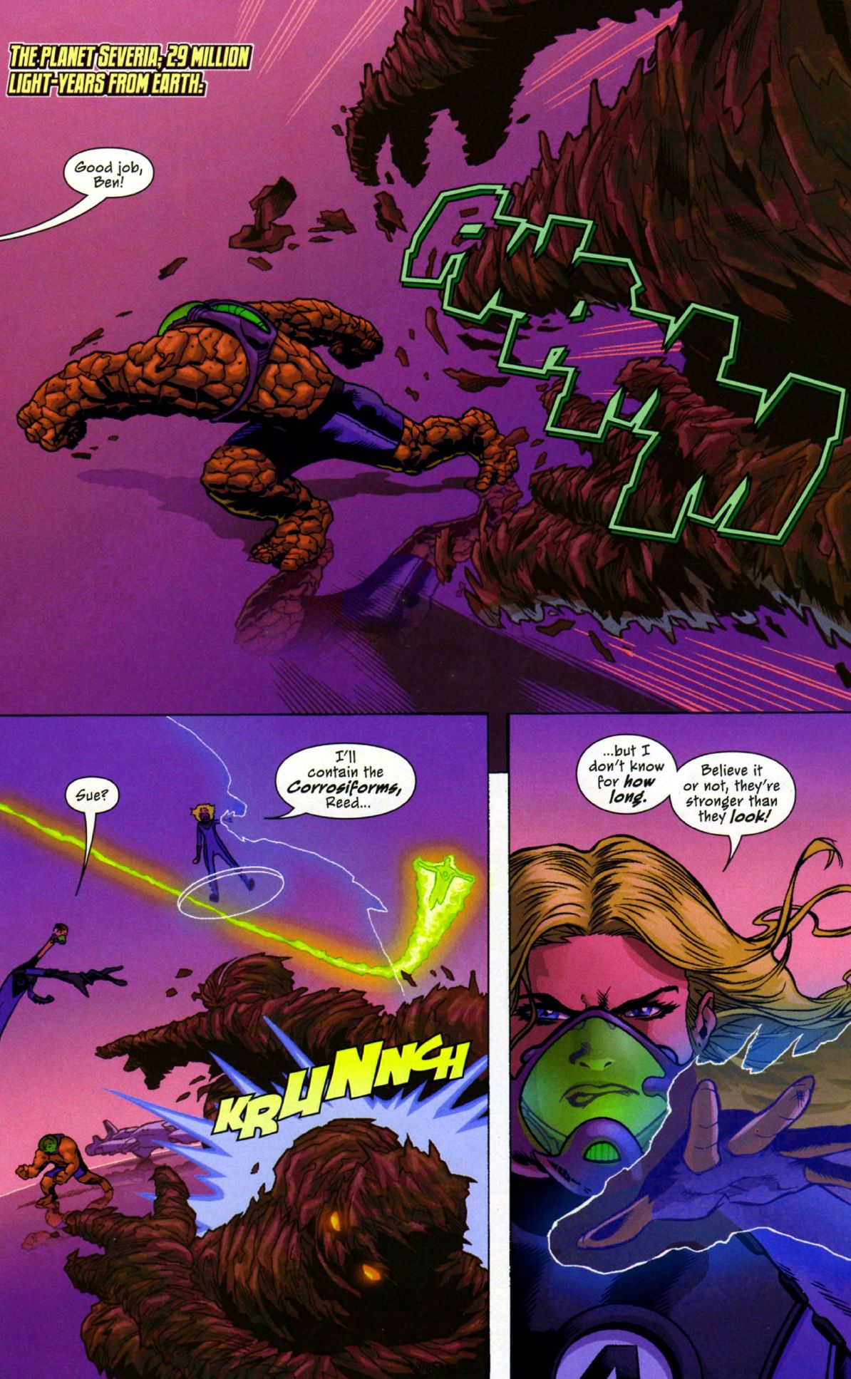 Read online Marvel Adventures Fantastic Four comic -  Issue #30 - 3