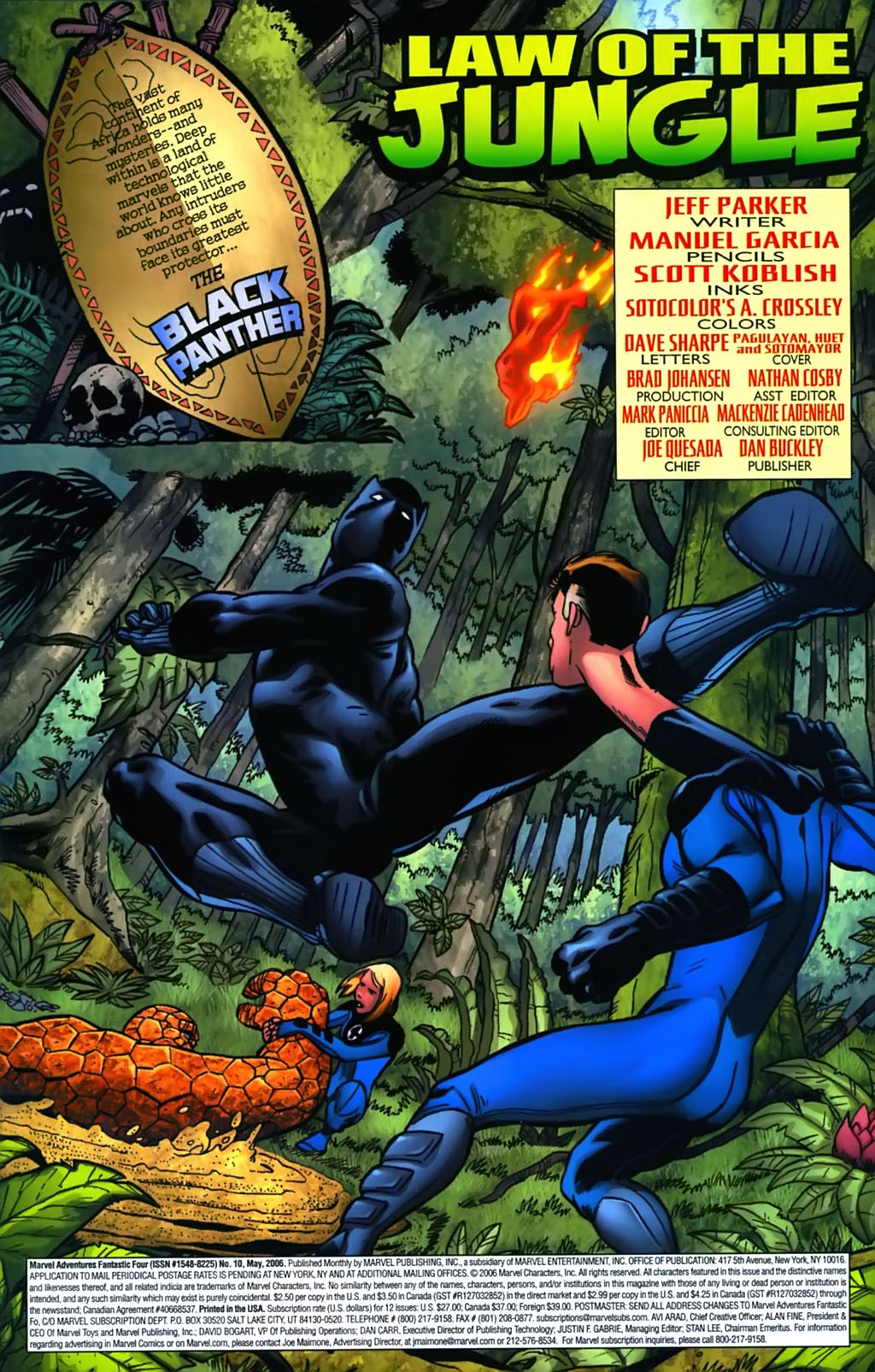 Read online Marvel Adventures Fantastic Four comic -  Issue #10 - 2