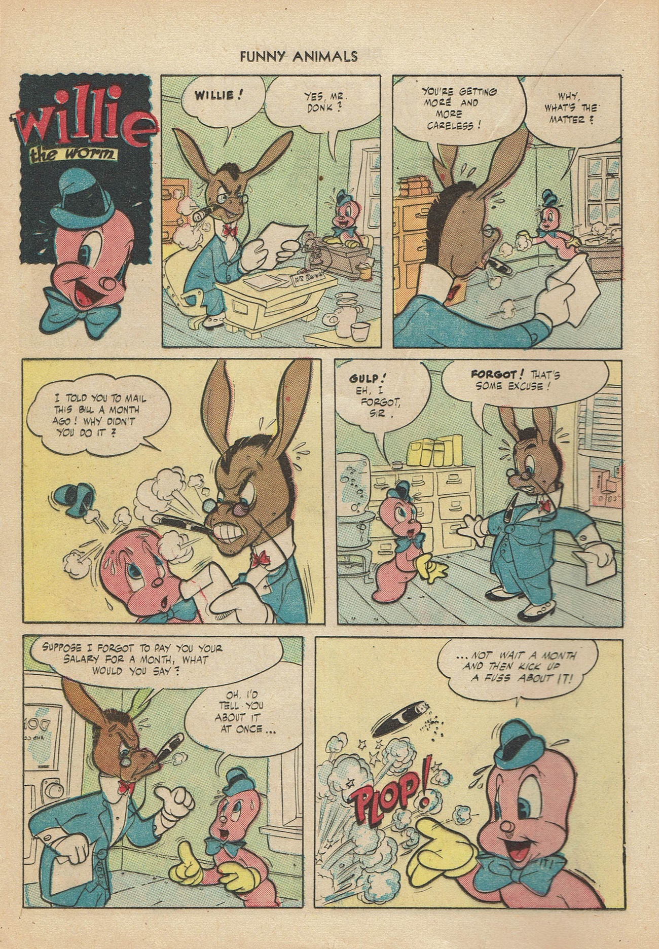 Read online Fawcett's Funny Animals comic -  Issue #39 - 22