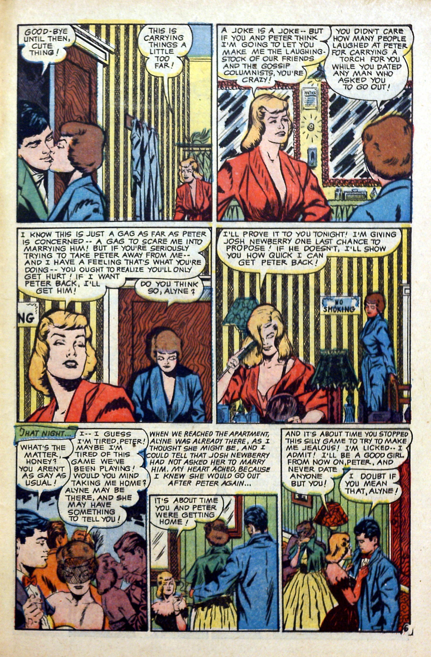 Read online Glamorous Romances comic -  Issue #62 - 33