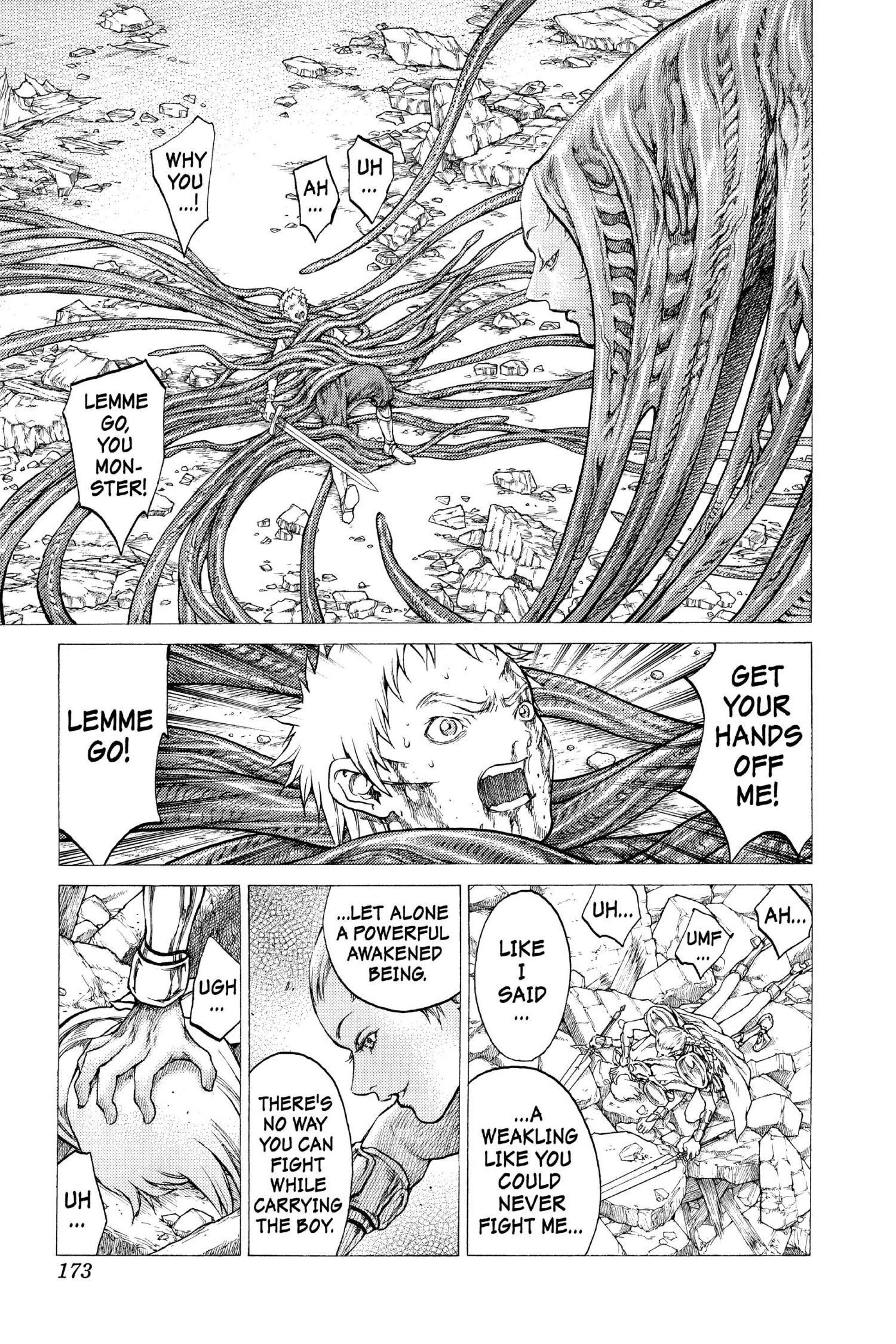 Read online Claymore comic -  Issue #6 - 163