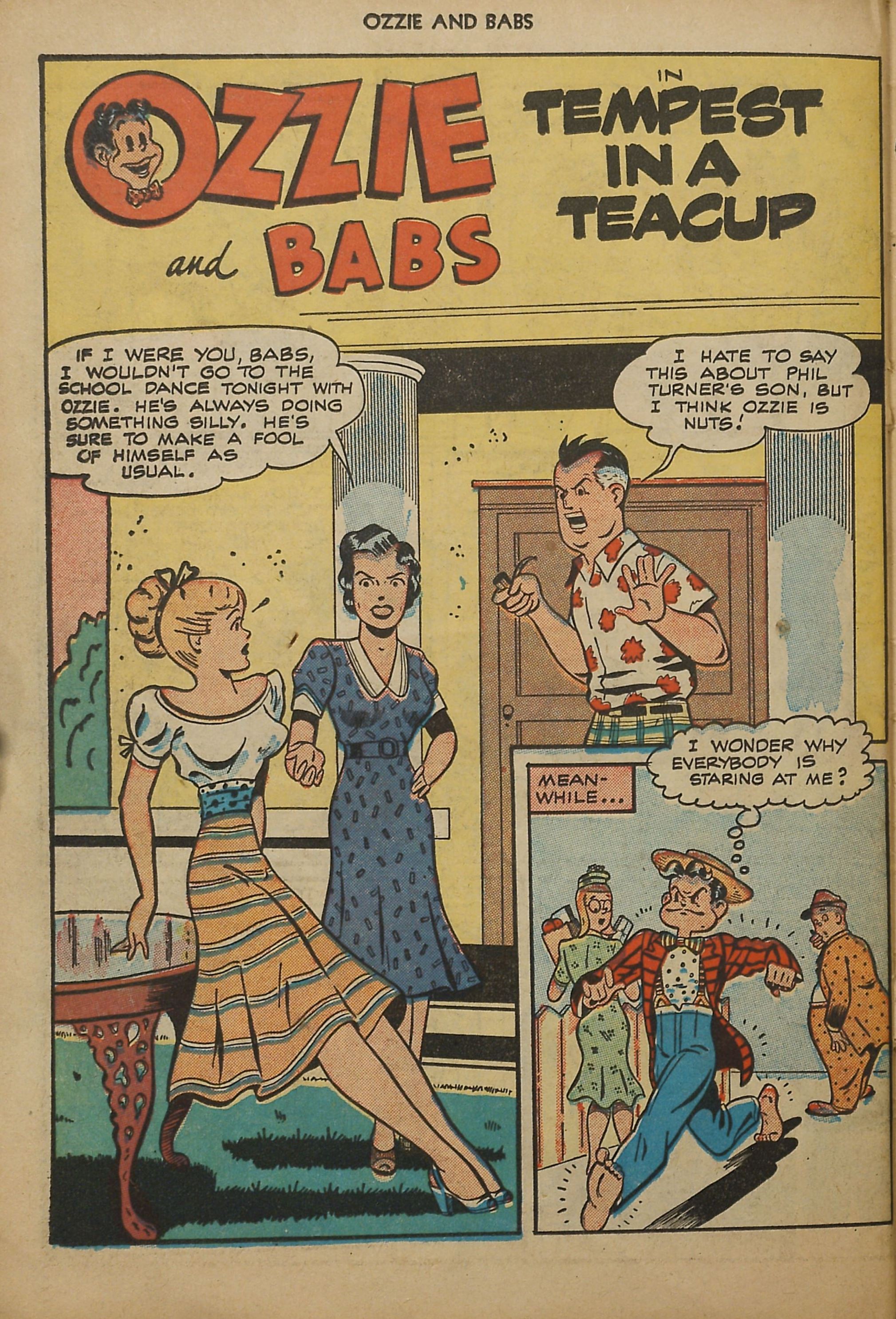Read online Ozzie And Babs comic -  Issue #5 - 42