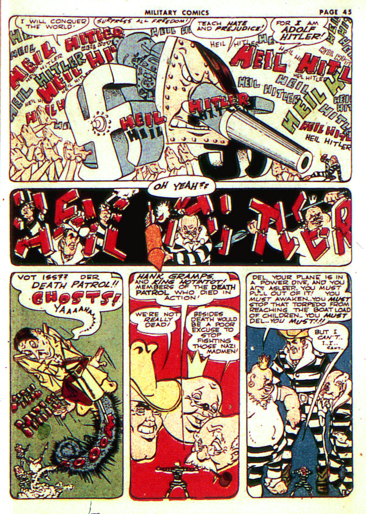 Read online Military Comics comic -  Issue #12 - 47
