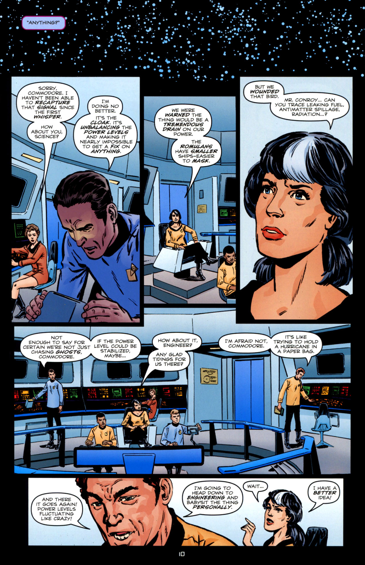 Read online Star Trek: Romulans Schism comic -  Issue #1 - 10