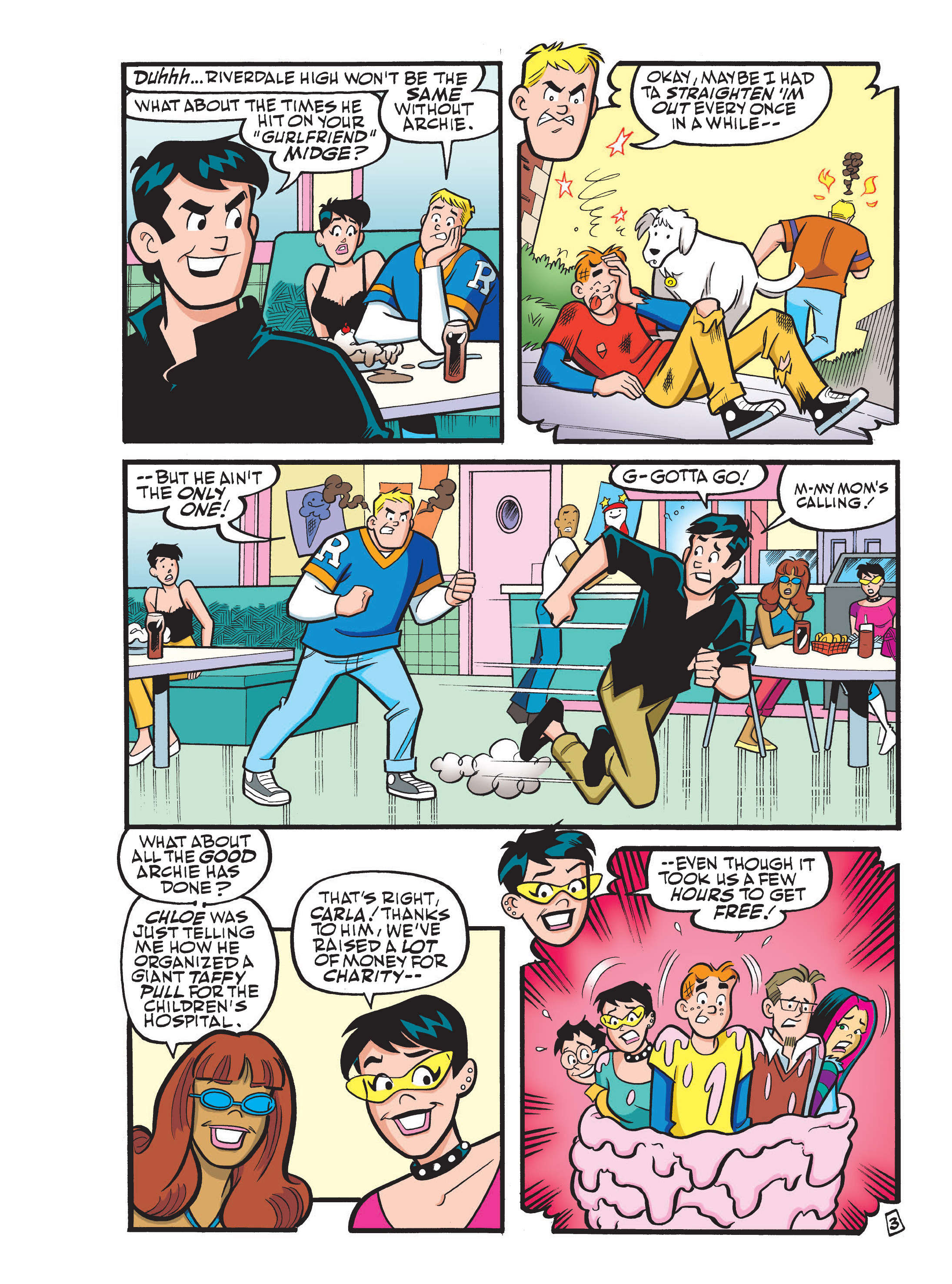 Read online Archie 75th Anniversary Digest comic -  Issue #1 - 196