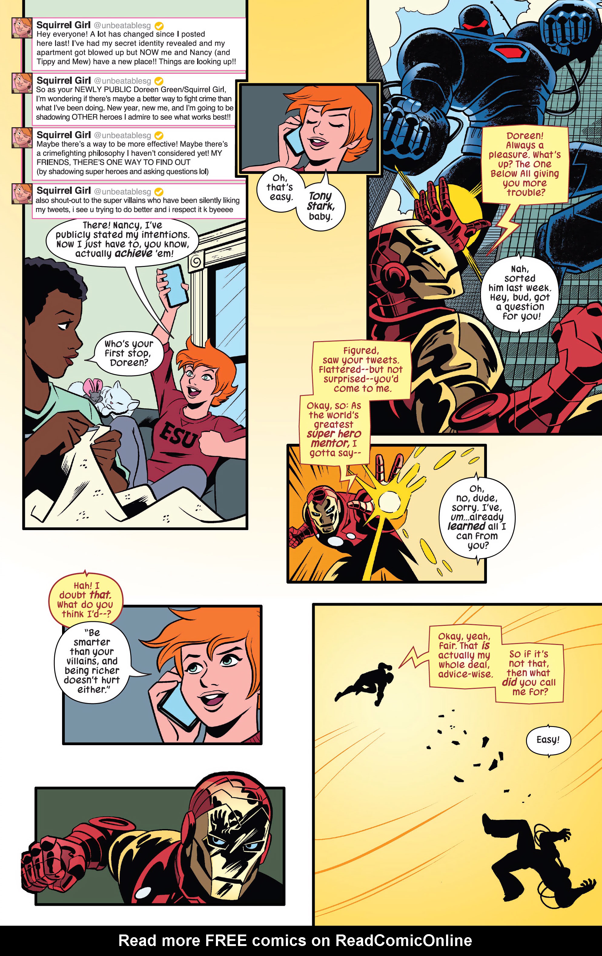 Read online The Unbeatable Squirrel Girl Omnibus comic -  Issue # TPB (Part 16) - 69