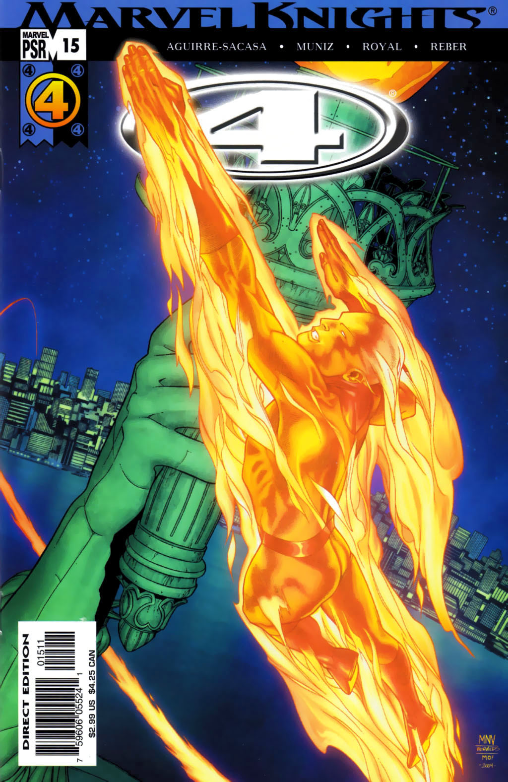 Read online Marvel Knights 4 comic -  Issue #15 - 1