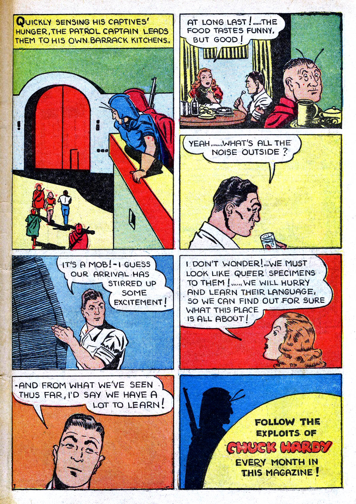 Read online Amazing Man Comics comic -  Issue #6 - 51