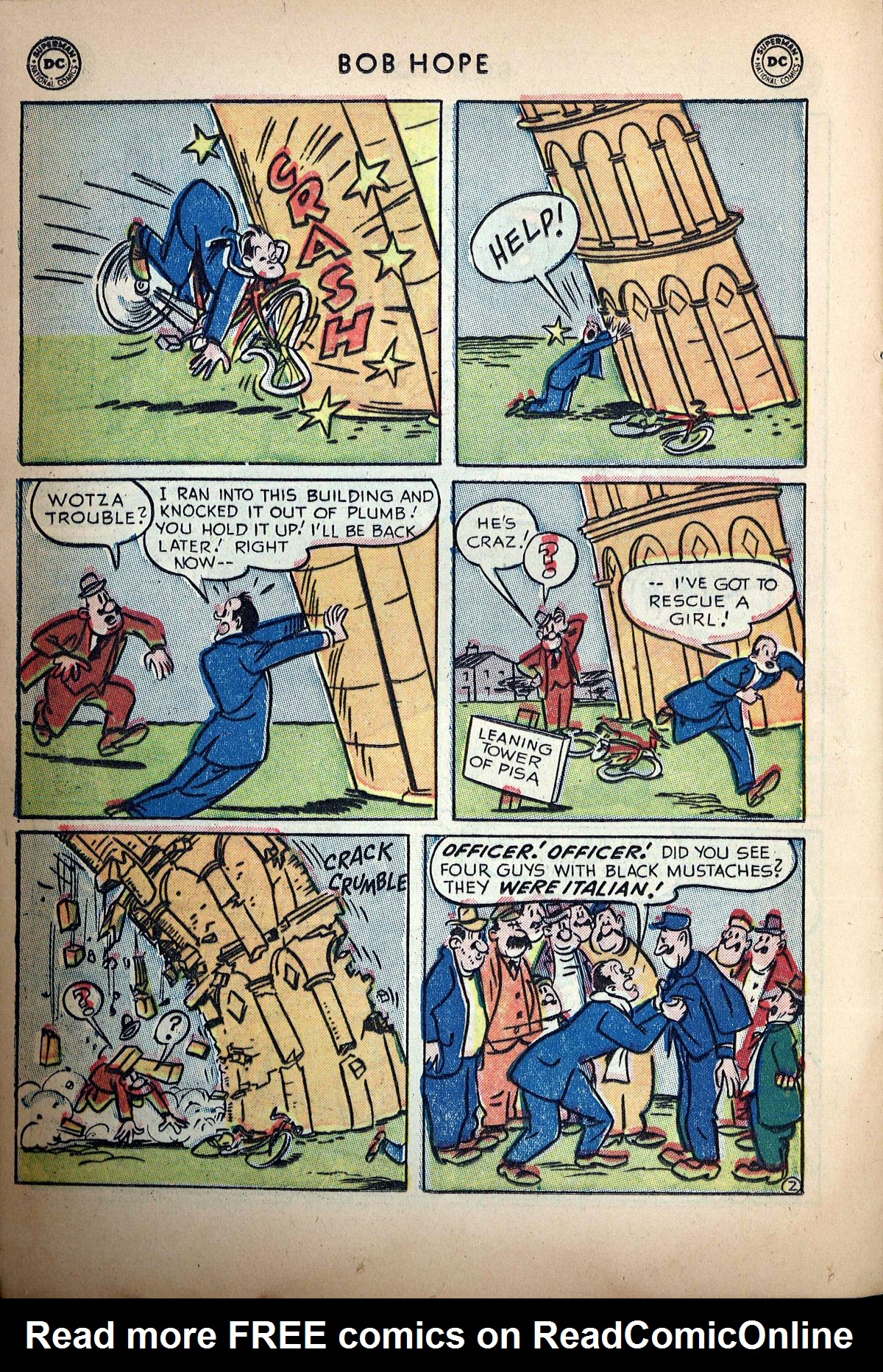 Read online The Adventures of Bob Hope comic -  Issue #23 - 24