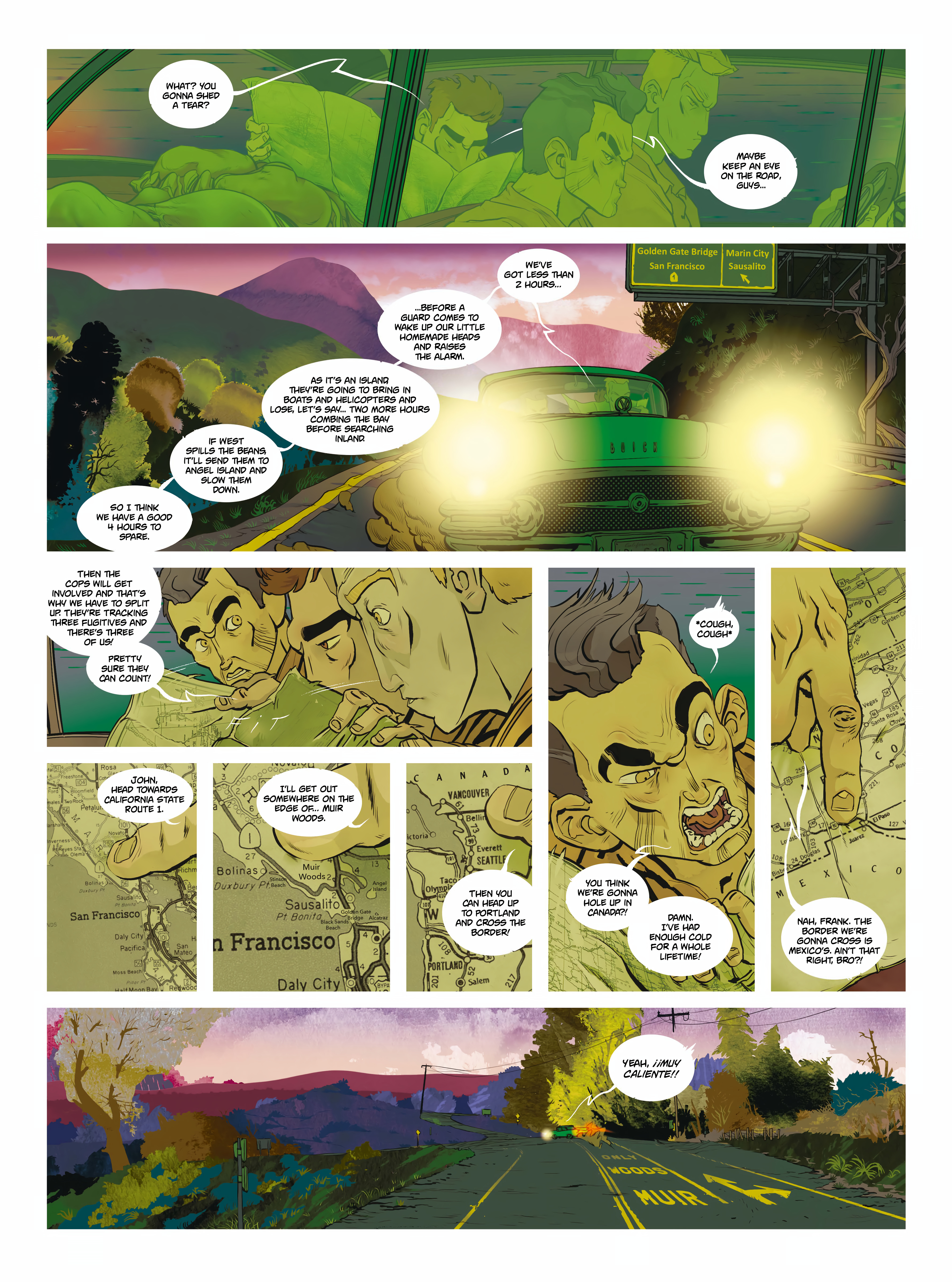 Read online Frank Lee: After Alcatraz comic -  Issue # TPB - 14