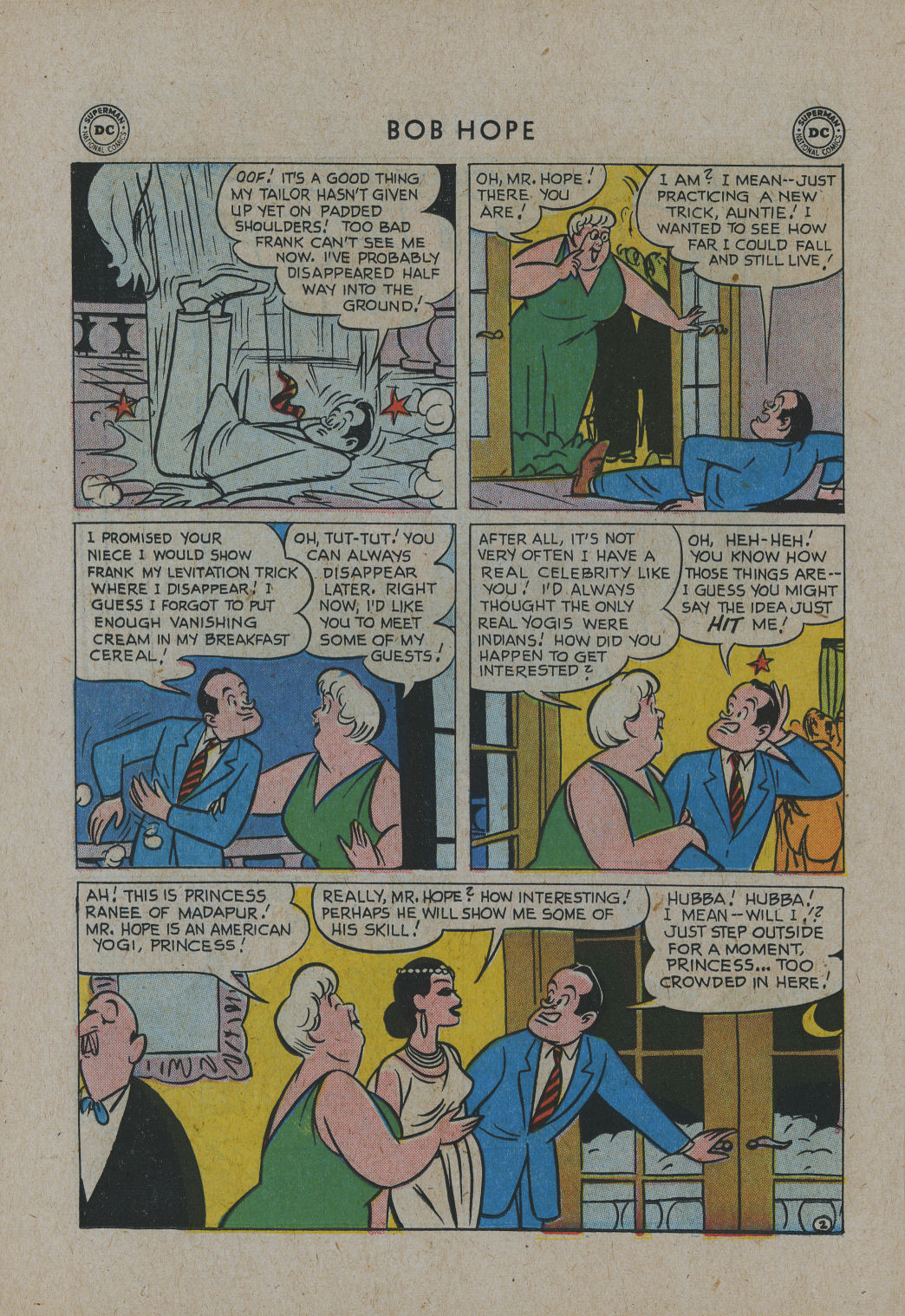 Read online The Adventures of Bob Hope comic -  Issue #52 - 26