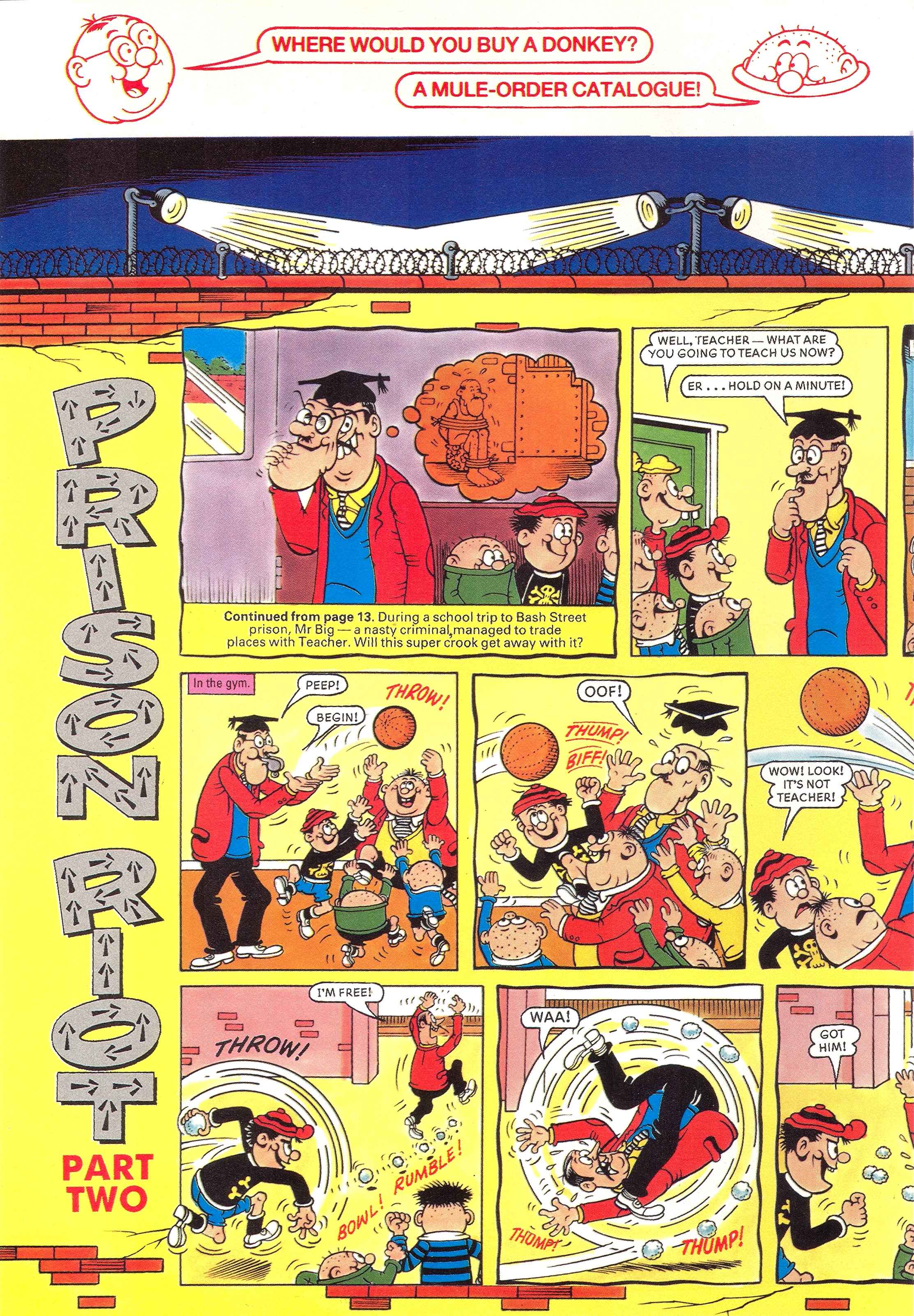 Read online Bash Street Kids comic -  Issue #2003 - 50